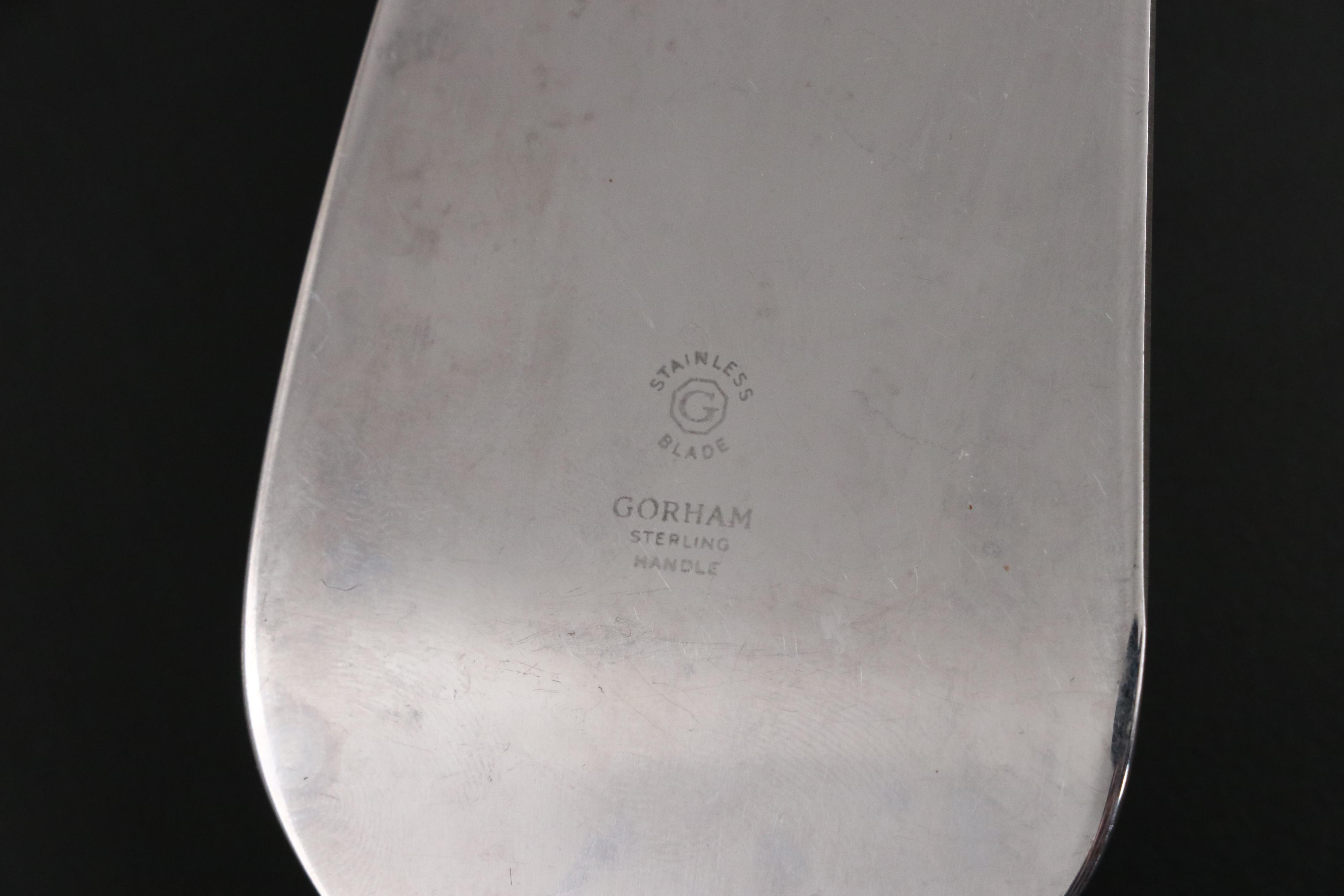 Gorham "Lily" with Other Sterling Silver Flatware, 20th Century