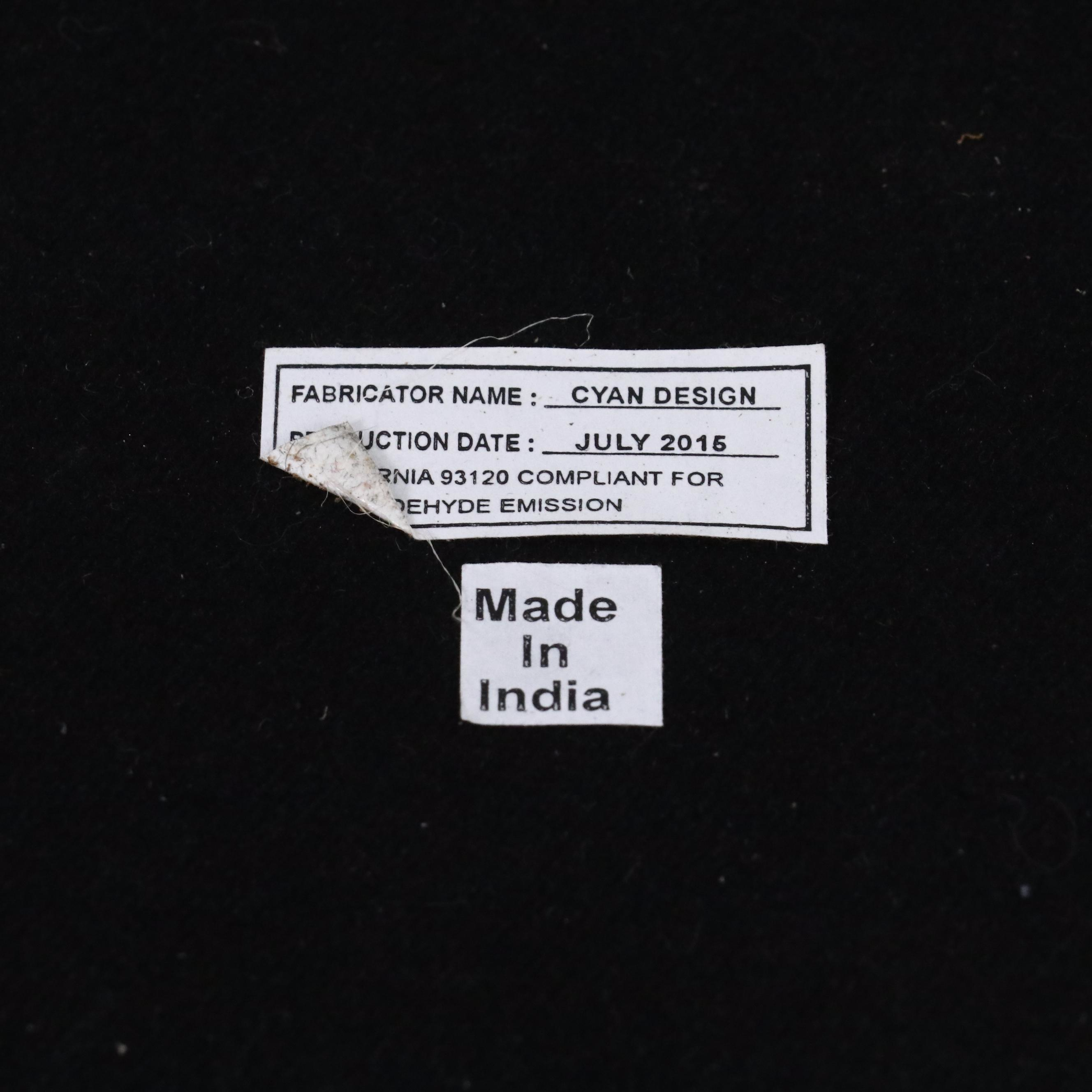 Cyan Design Indian Brass Pedestal Table