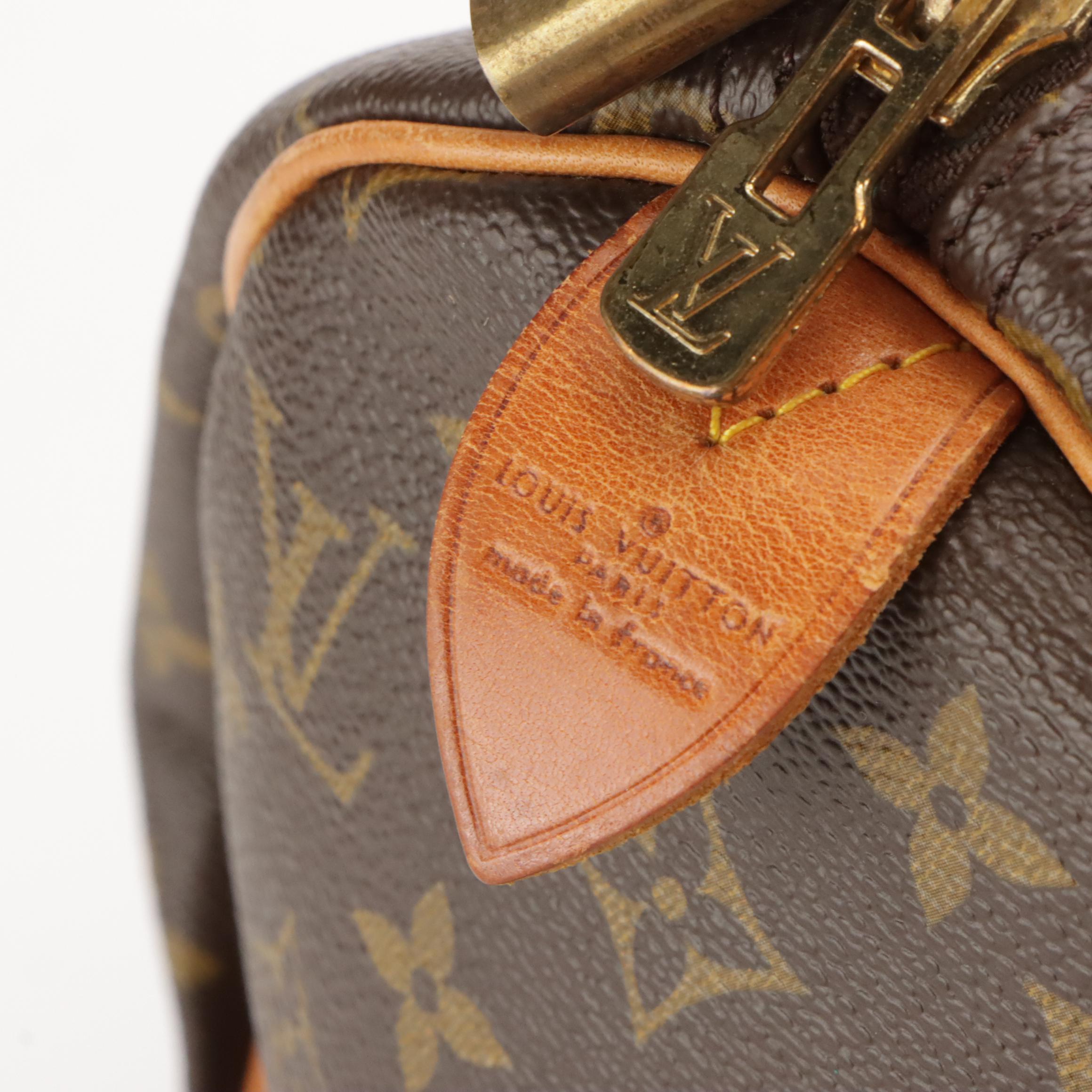 Louis Vuitton Keepall 45 Duffel in Monogram Coated Canvas