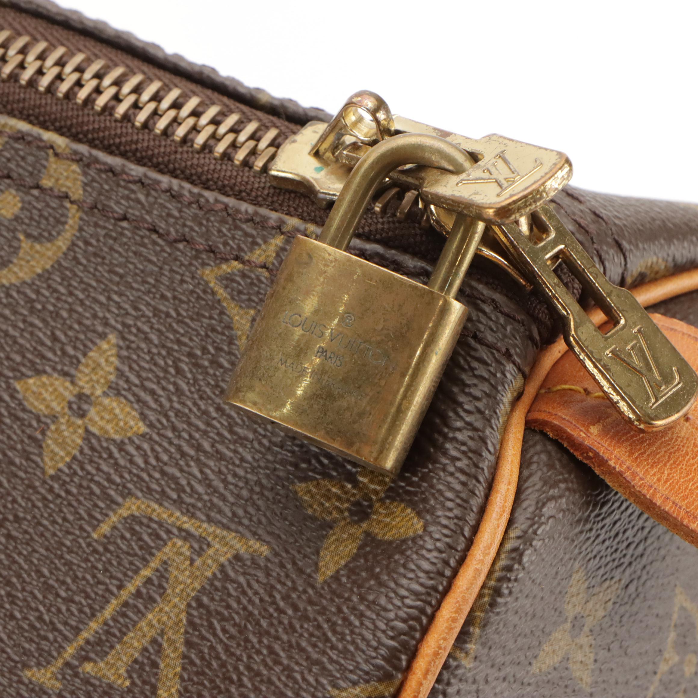 Louis Vuitton Keepall 45 Duffel in Monogram Coated Canvas