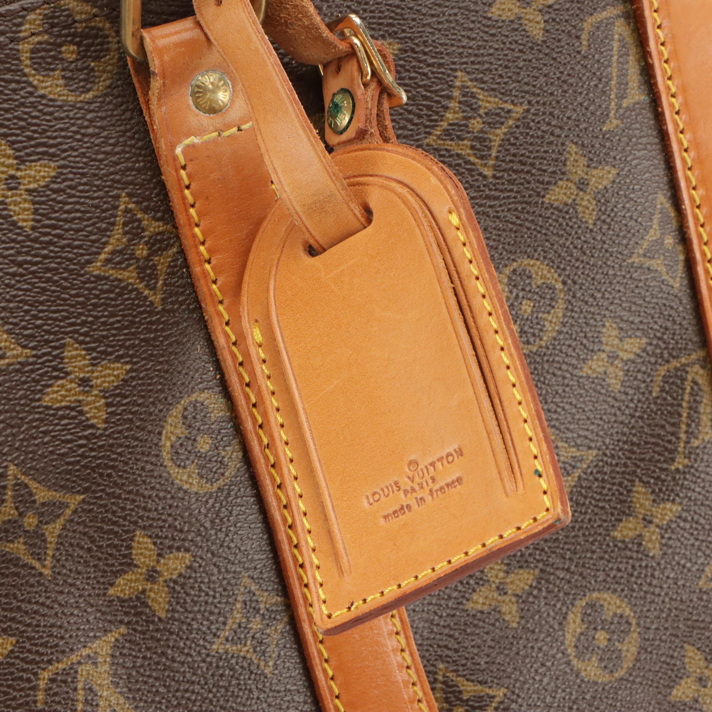 Louis Vuitton Keepall 45 Duffel in Monogram Coated Canvas