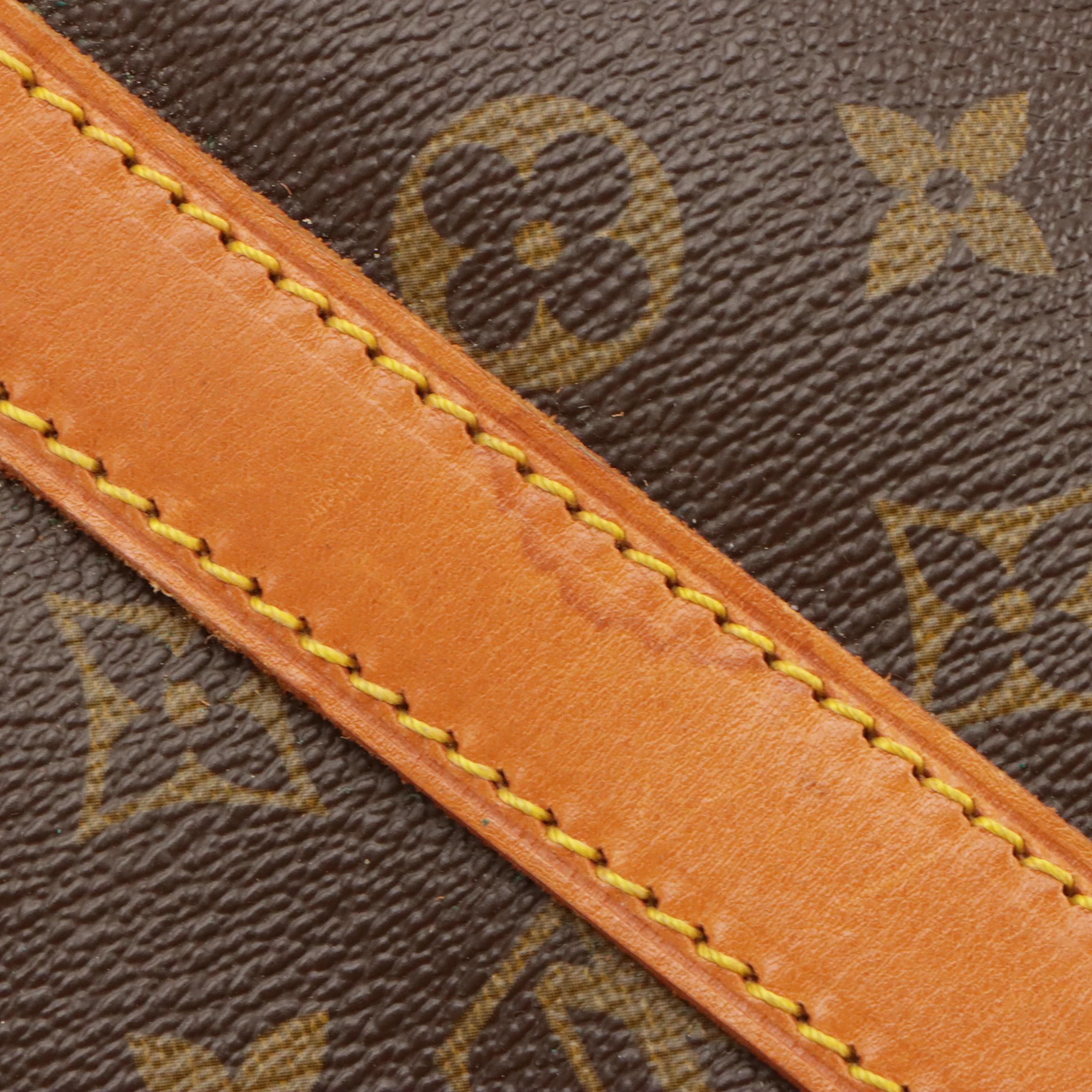 Louis Vuitton Keepall 45 Duffel in Monogram Coated Canvas