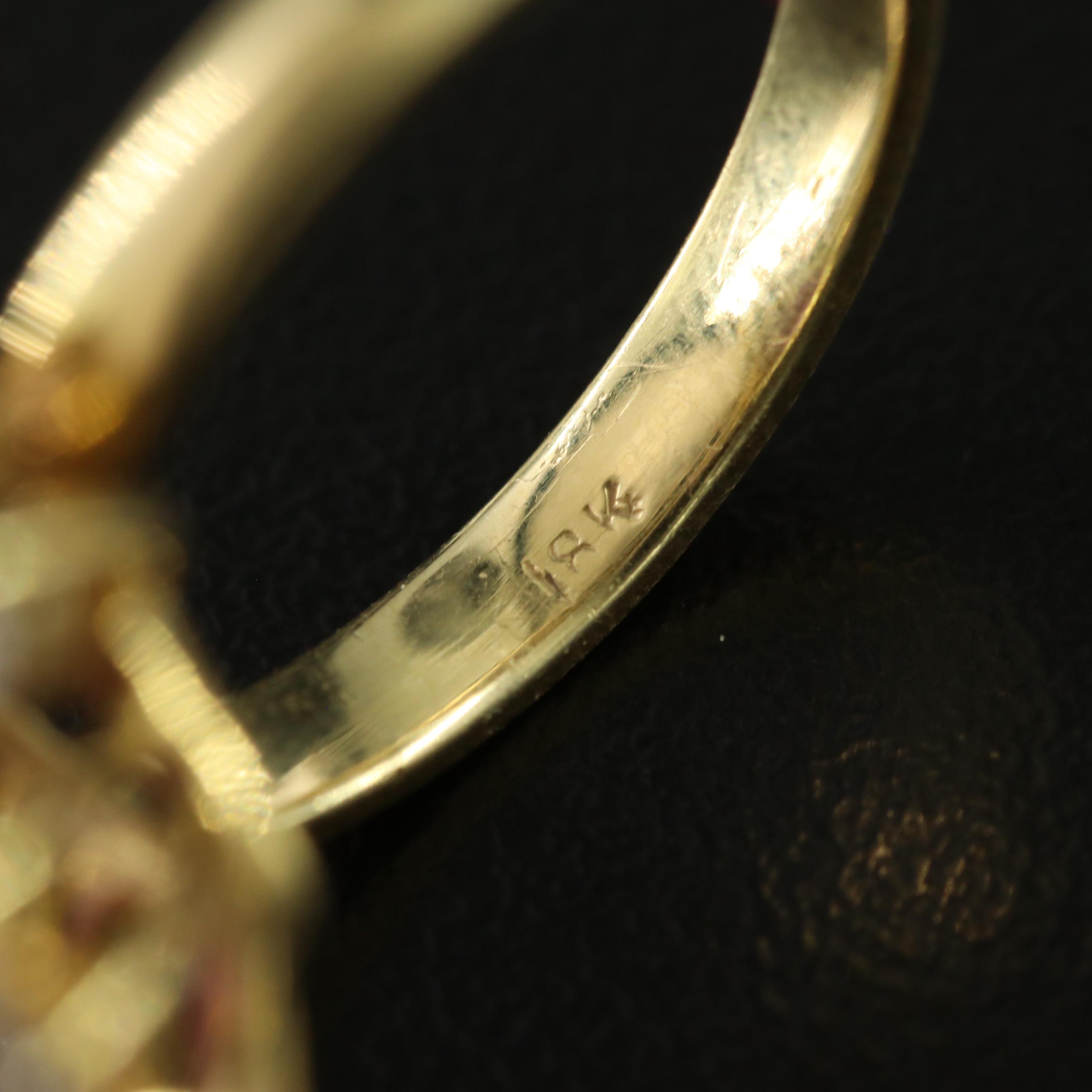 18K 8.25 CT Amethyst and 1.56 CTW Diamond Ring