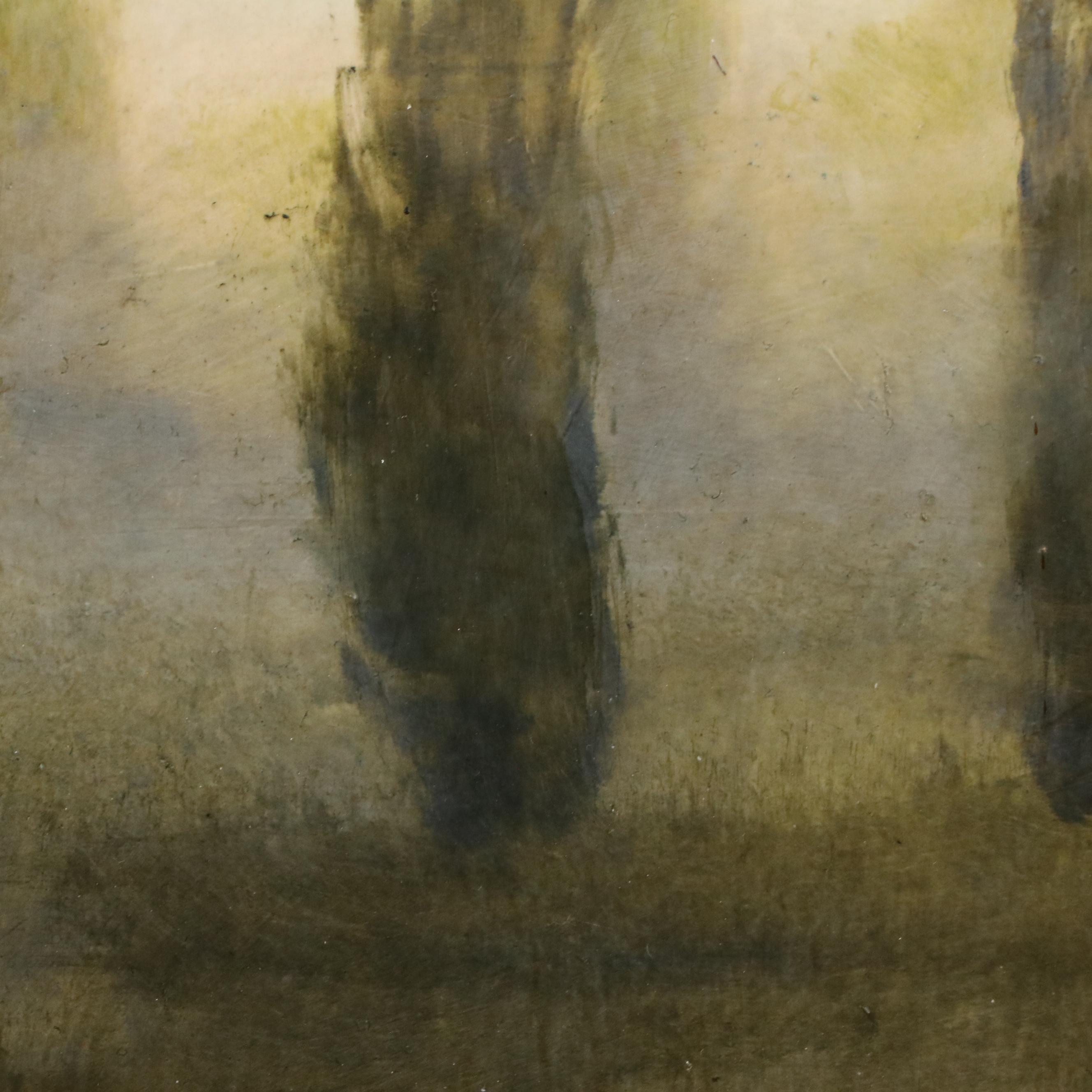 Charlotte Tinnell Landscape Oil Painting of Trees "Resolute," 2015