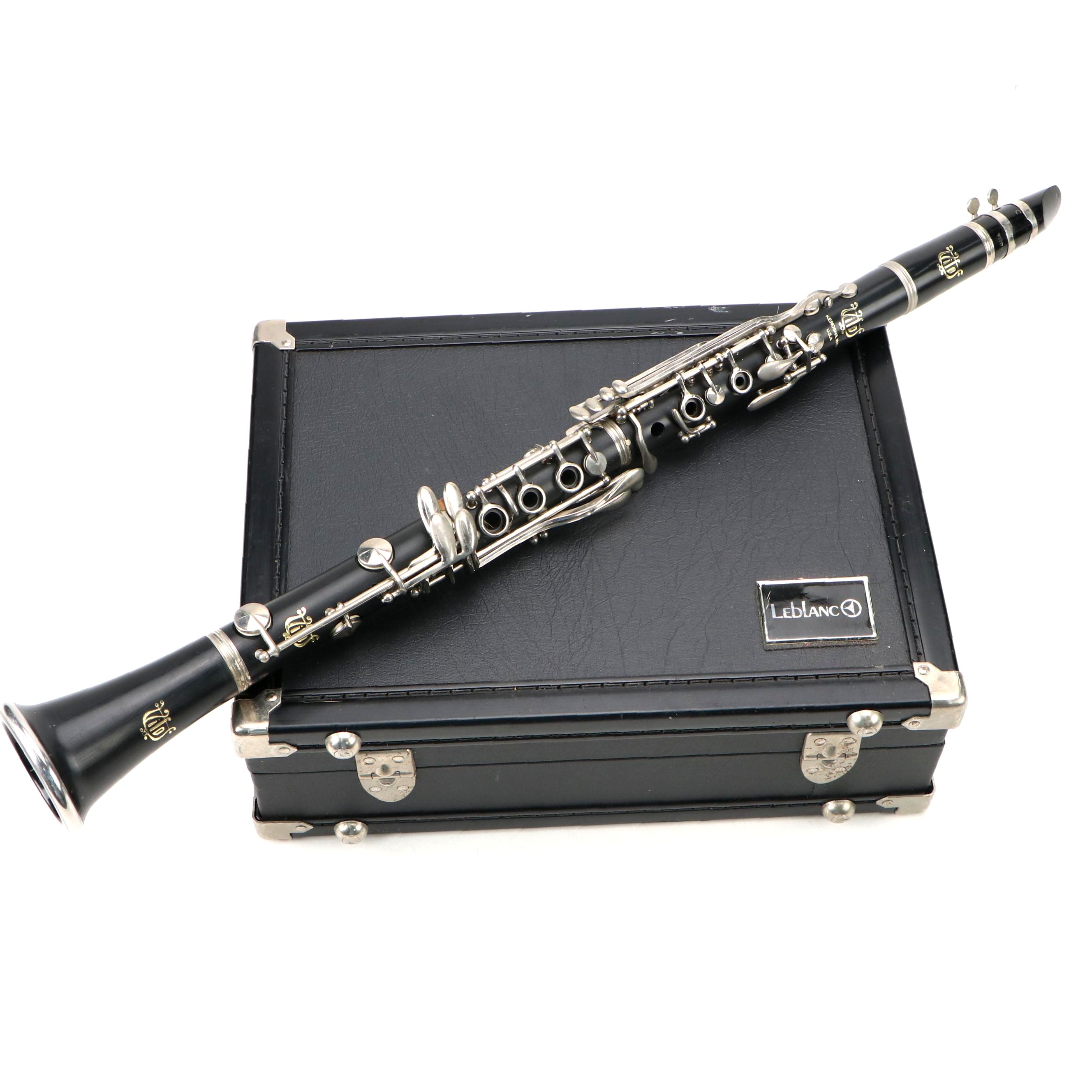 LeBlanc Black Reso-Tone Clarinet with Hardside Case