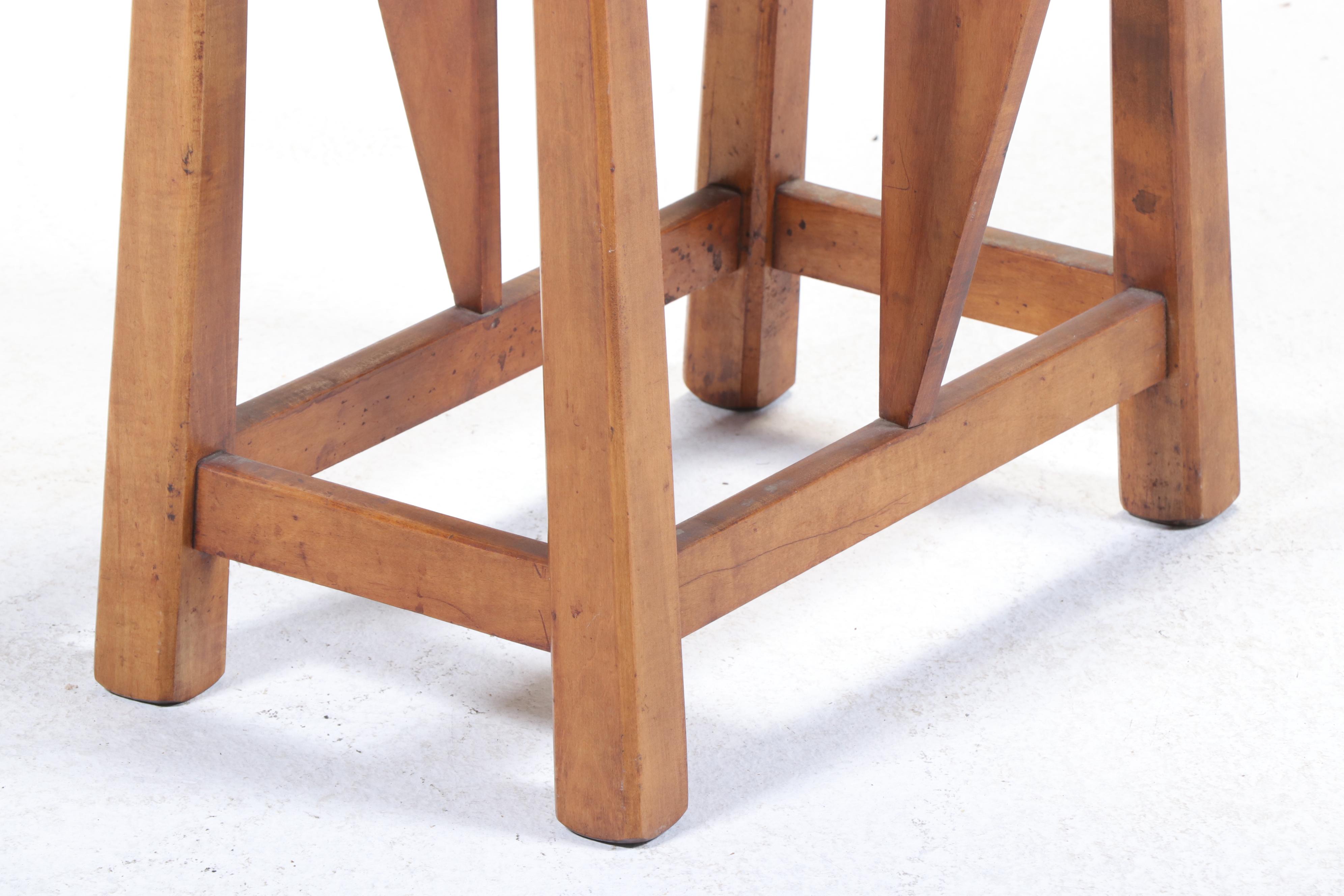 American Colonial Style Maple Drop-Leaf Side Table, Early to Mid 20th Century