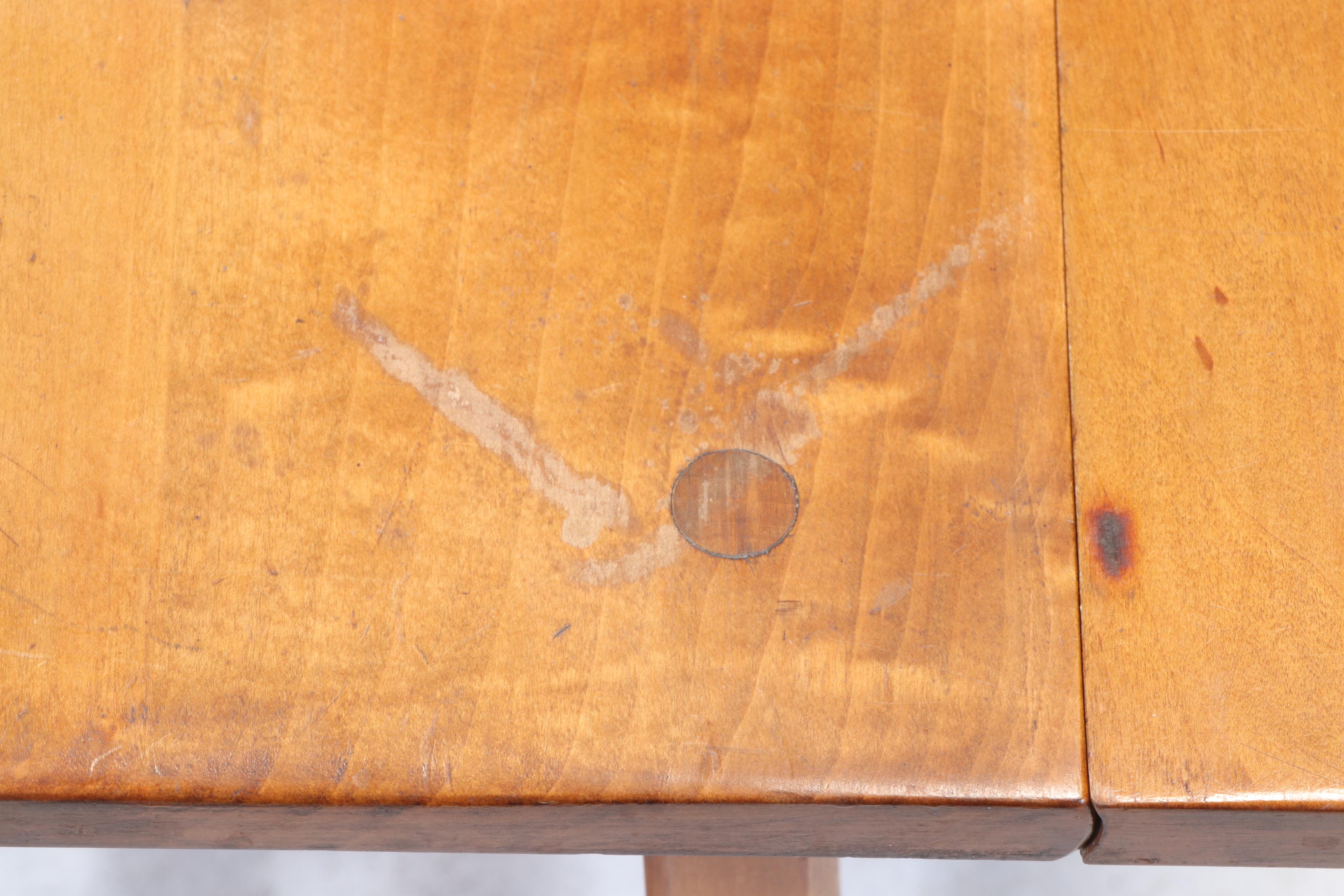 American Colonial Style Maple Drop-Leaf Side Table, Early to Mid 20th Century