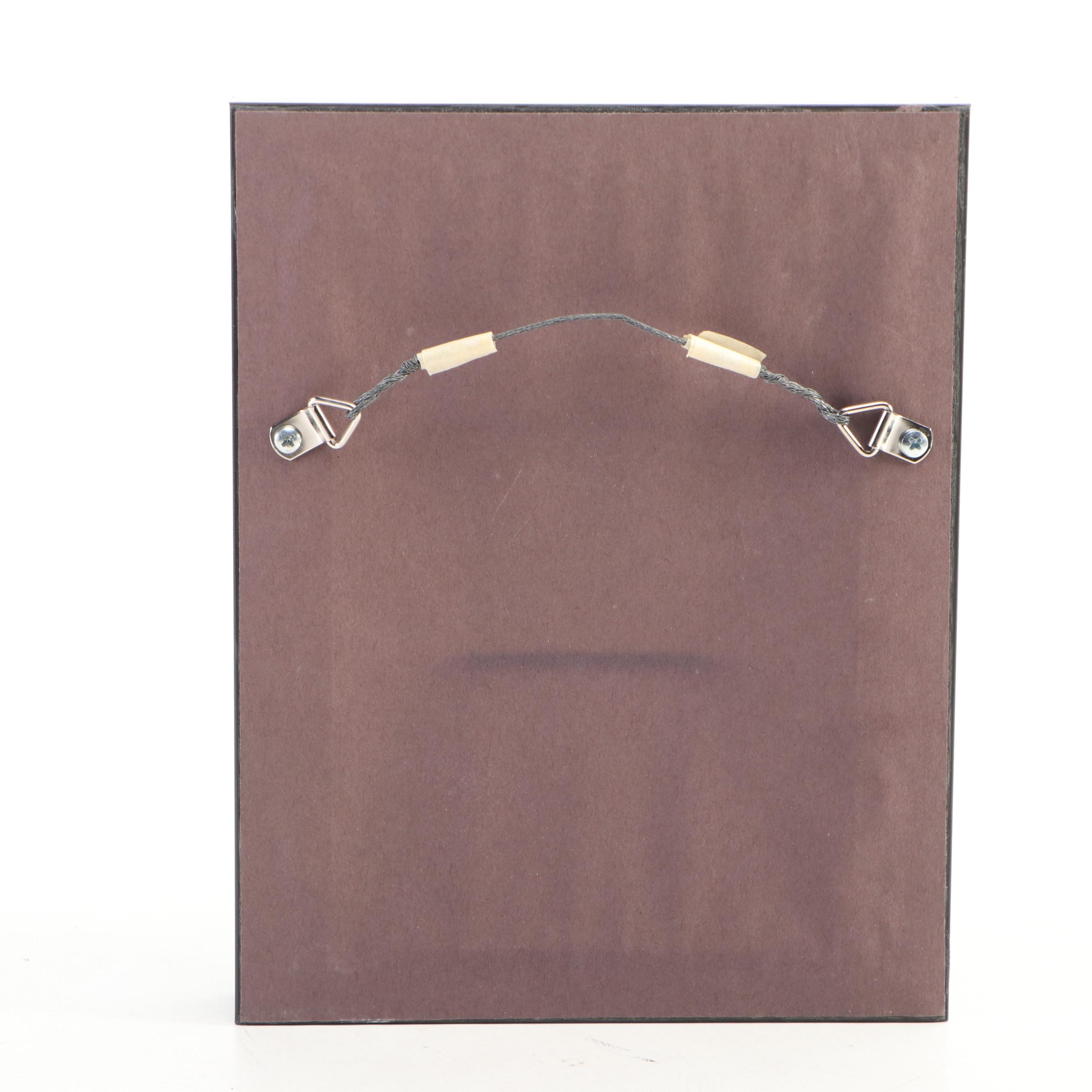 Clifford T. Bailey Abstract Landscape Oil Painting