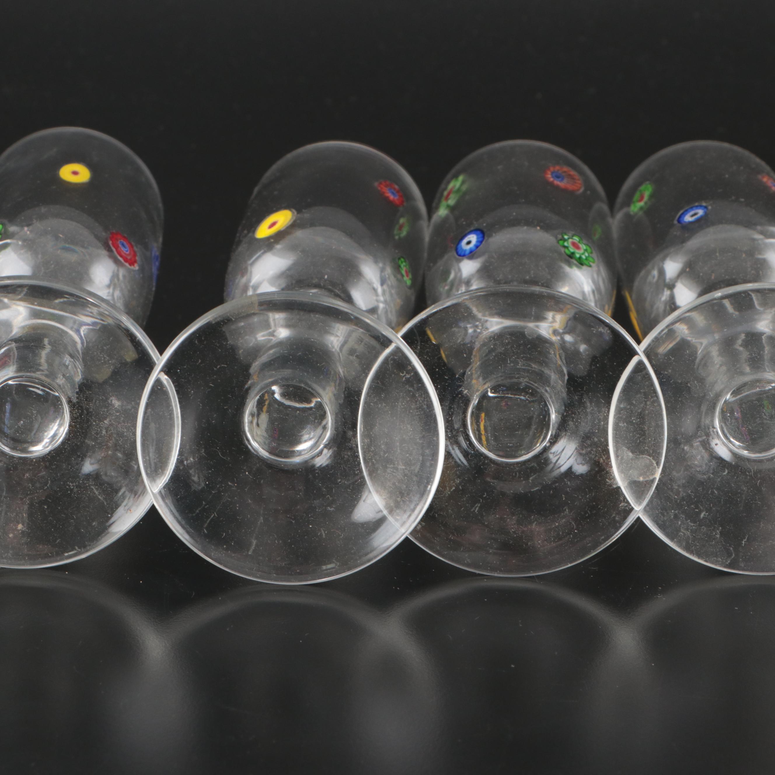 Leonardo Millefiori Glass Tumblers and Flutes