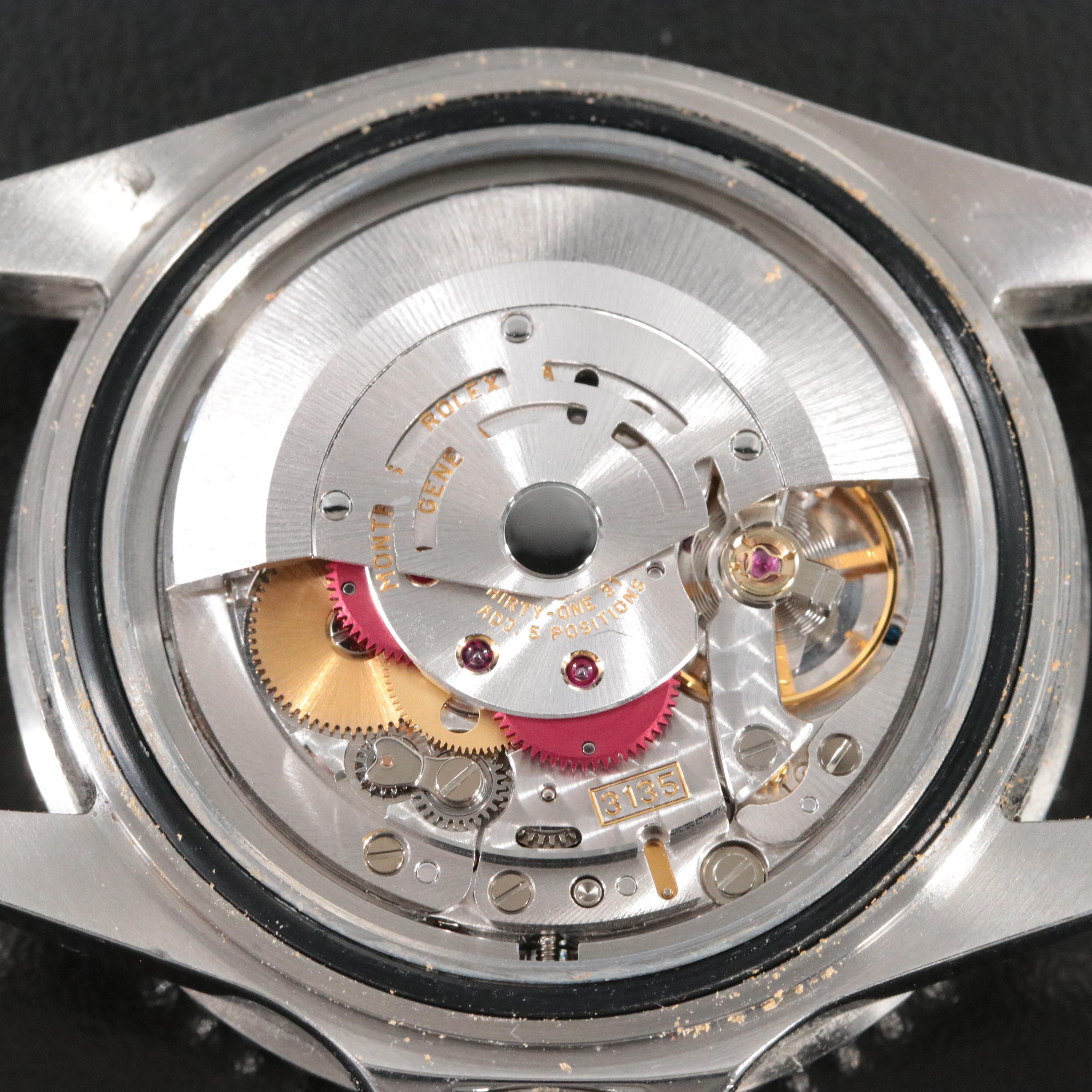 2001 Rolex Submariner Date Stainless Steel Watch