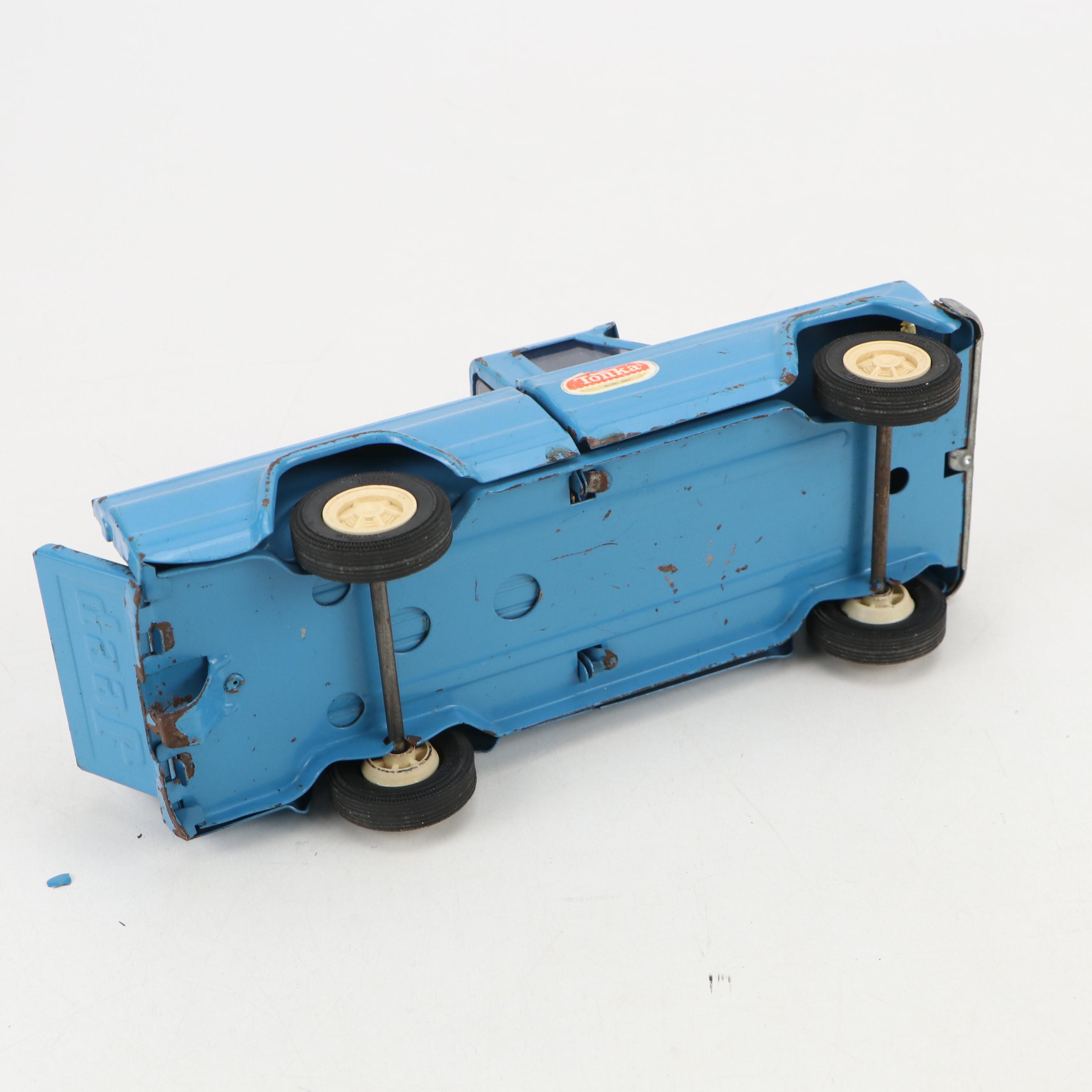 Tonka Tin Litho Trucks, Jeep, Fire Chief's Jeep and More