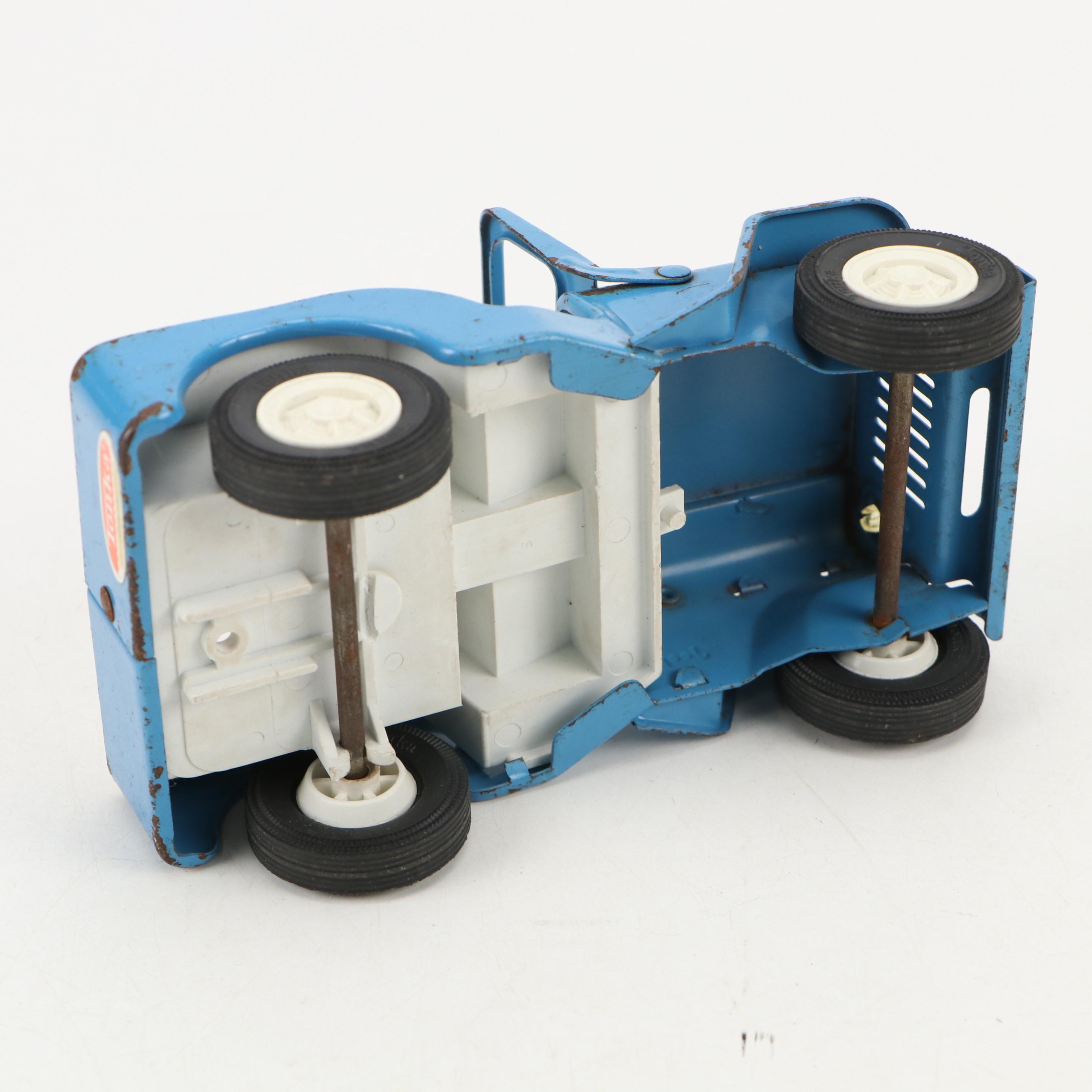 Tonka Tin Litho Trucks, Jeep, Fire Chief's Jeep and More