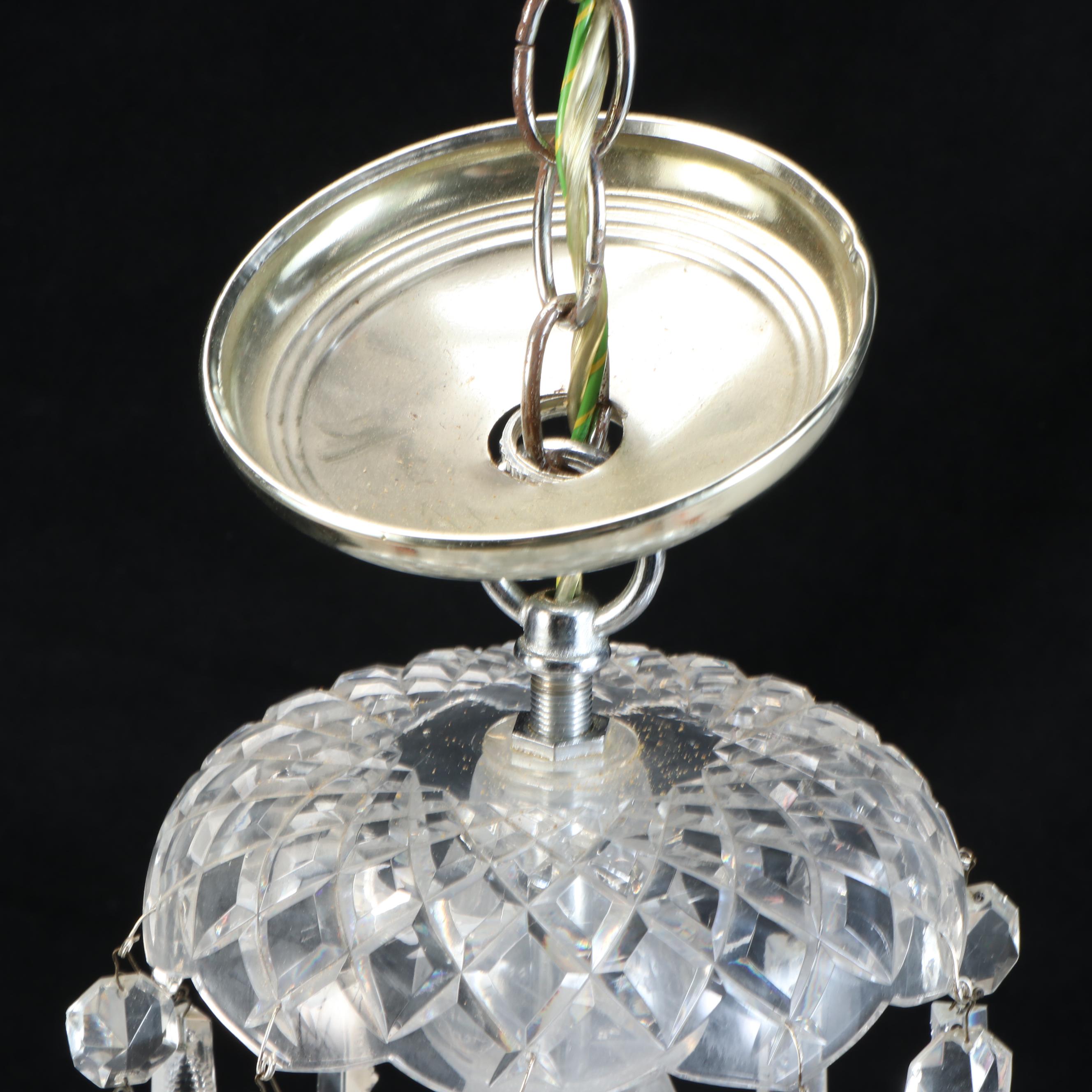 Waterford Crystal Double Tier Eight-Arm Chandelier