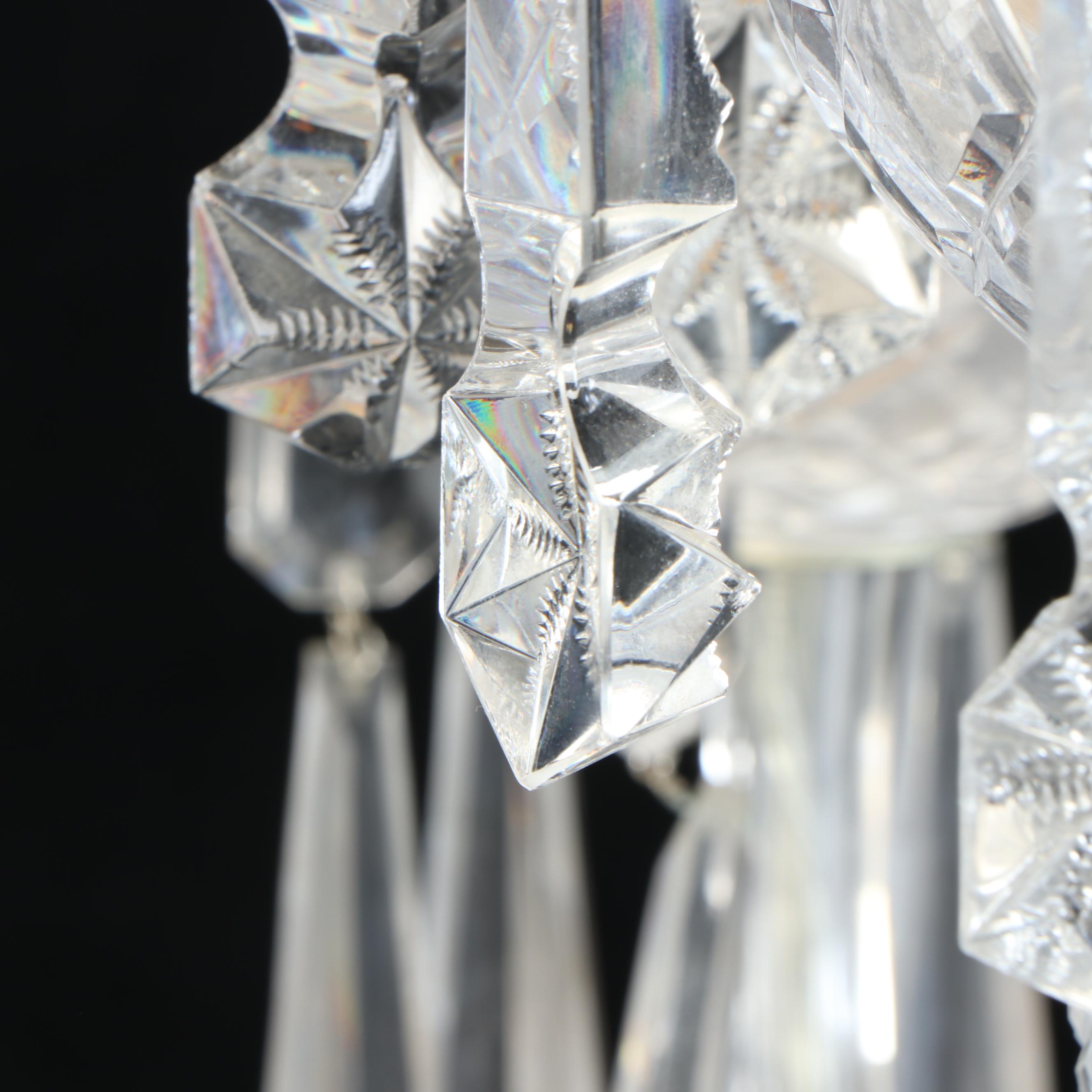 Waterford Crystal Double Tier Eight-Arm Chandelier