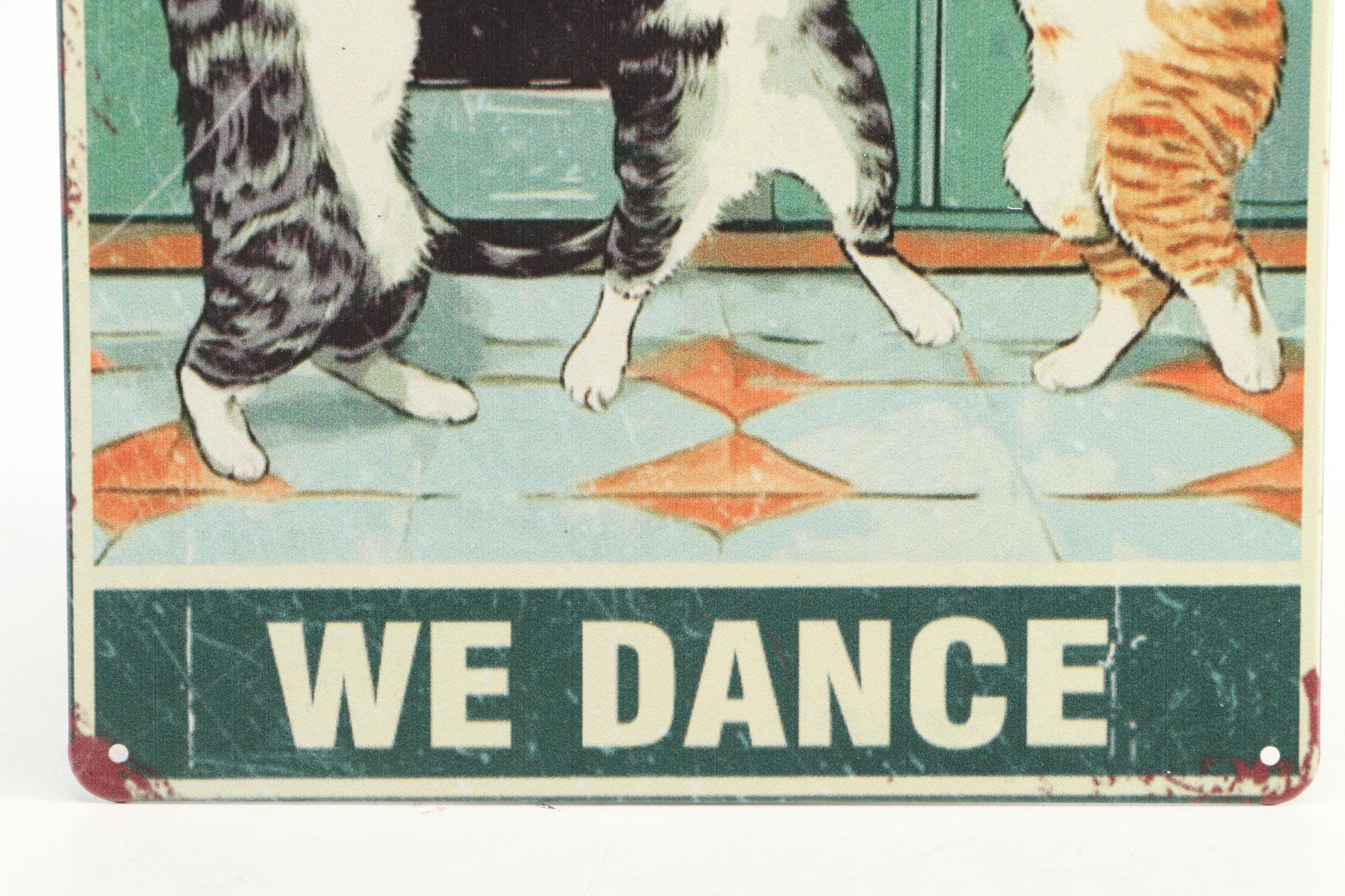 Giclée of Cheeky Cats "In This Kitchen We Dance"