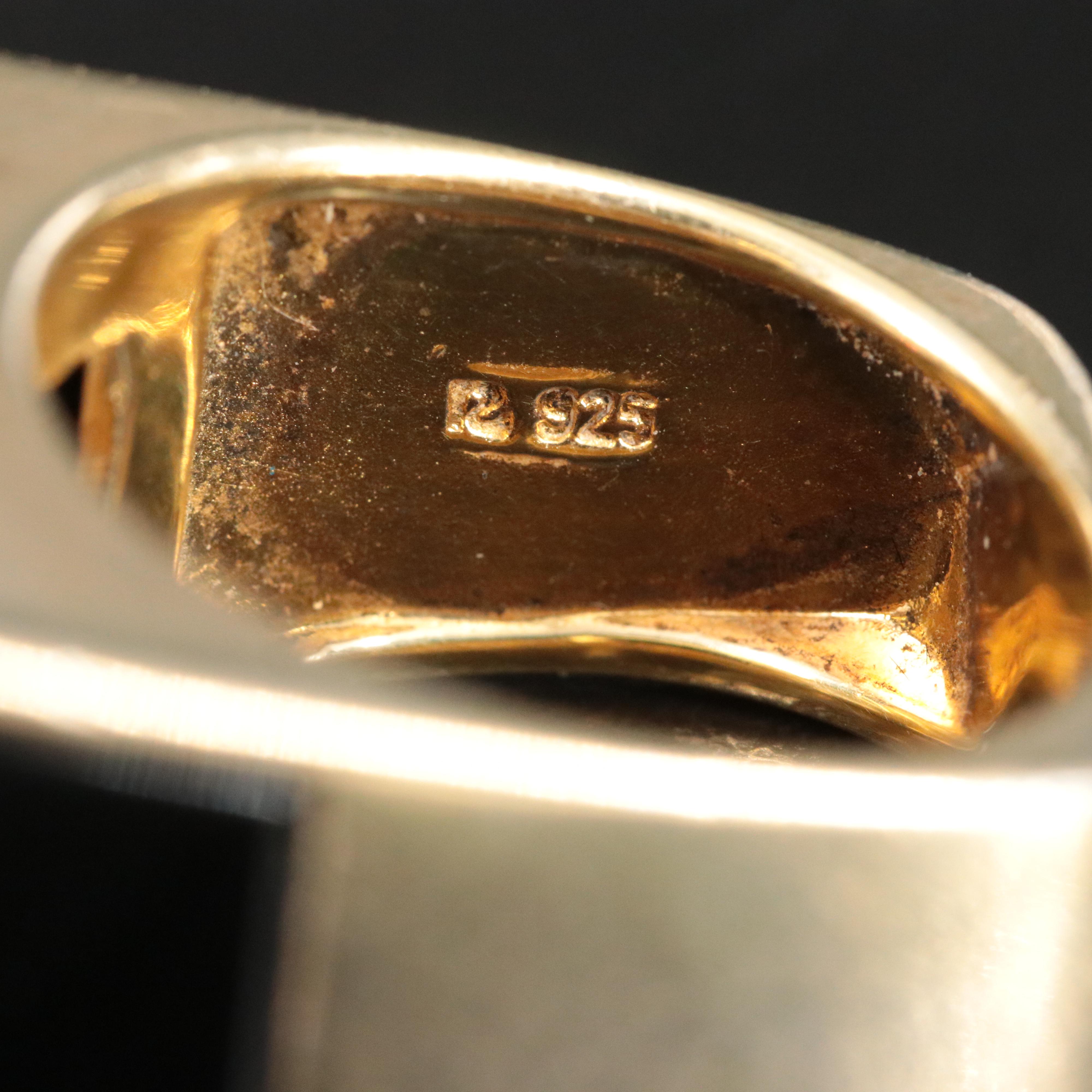 Sterling Cubic Zirconia Resin Ring