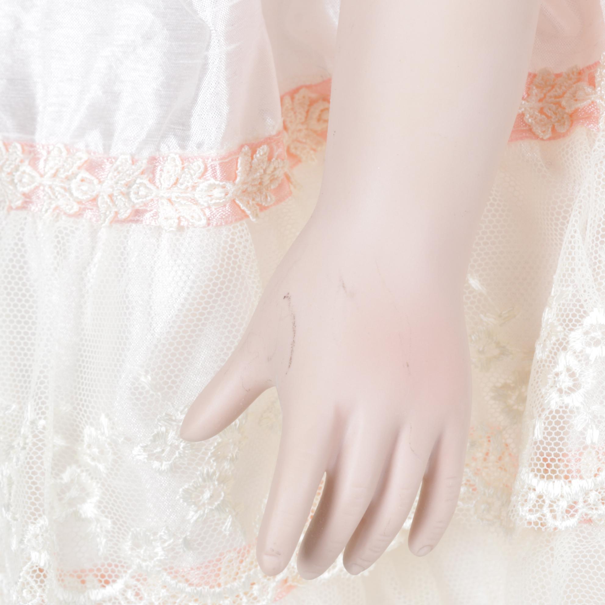 The Leonardo Collection "Sabrina" Porcelain Doll with Stand