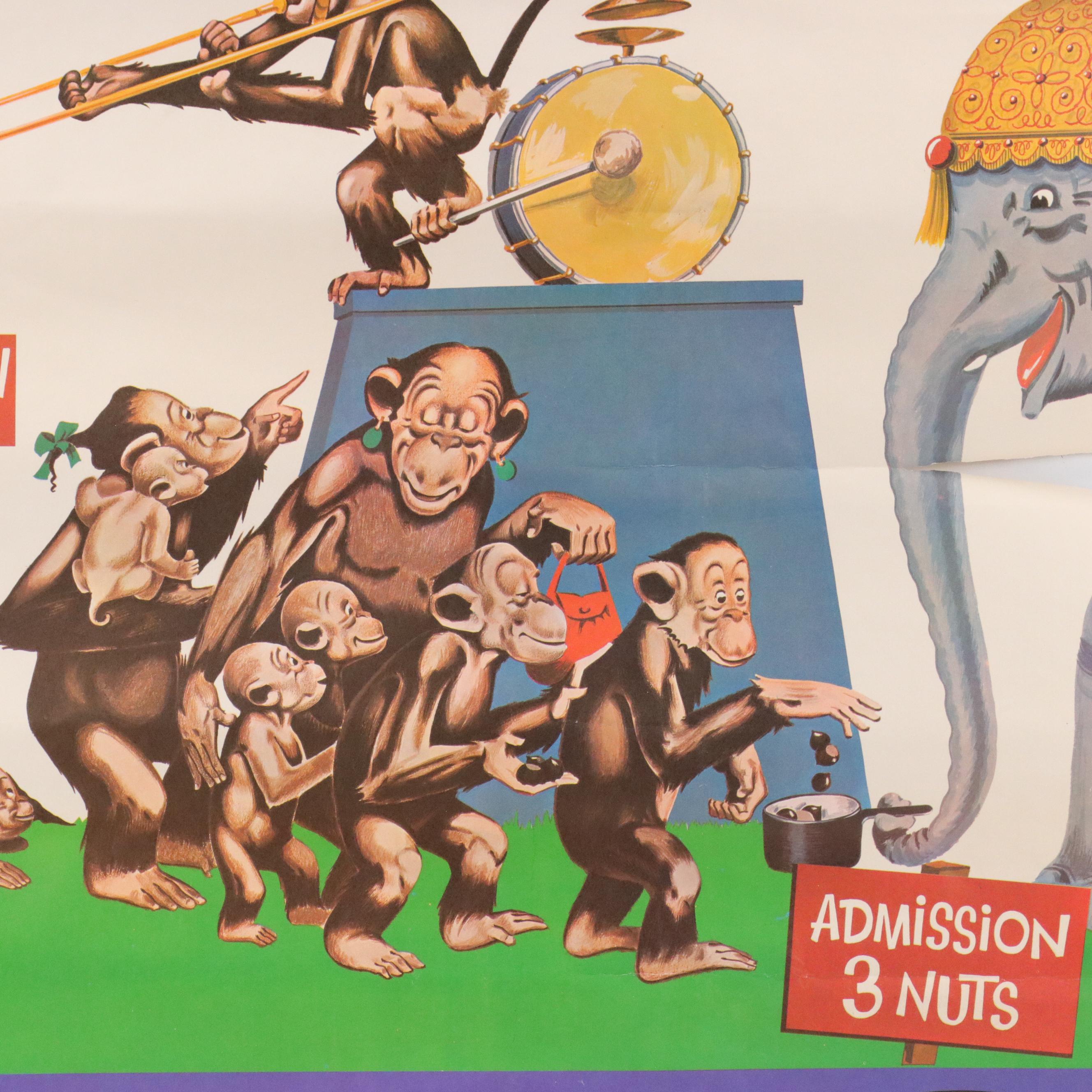 "Ringling Bros. and Barnum & Bailey Circus" Offset Lithograph Poster, 1967