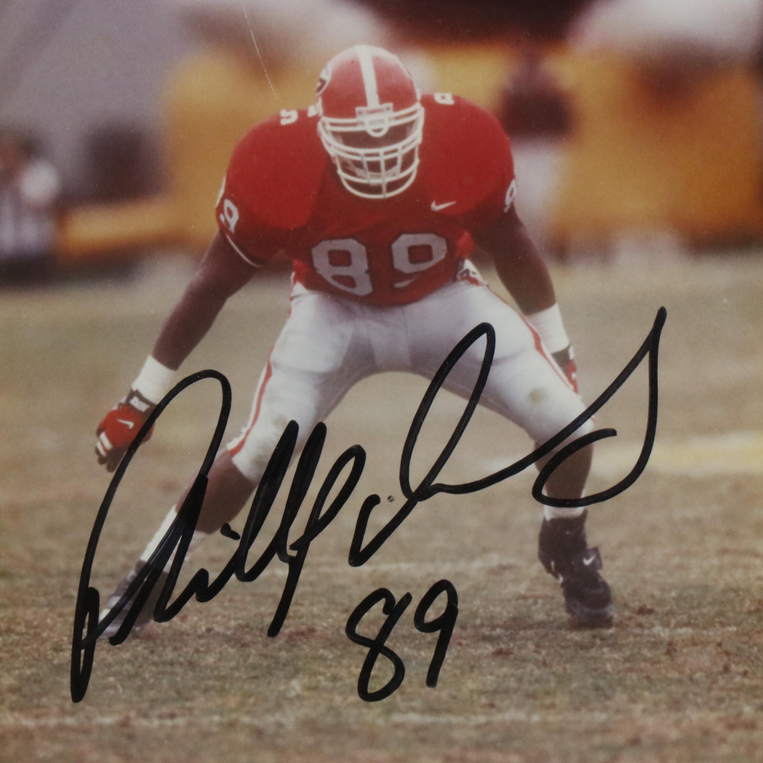 Jasper Sanks Game Used Georgia Bulldogs Football Jersey with More