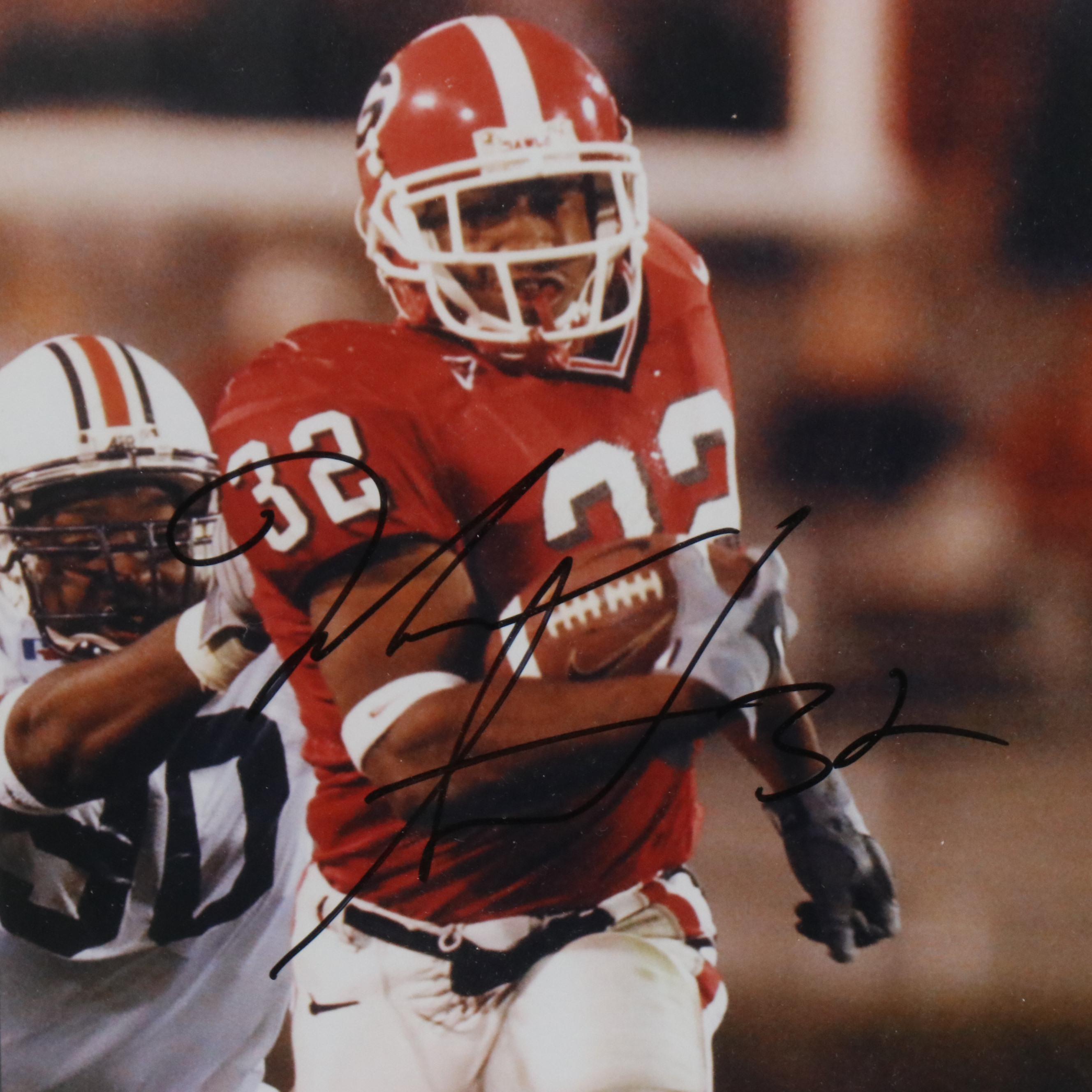 Jasper Sanks Game Used Georgia Bulldogs Football Jersey with More