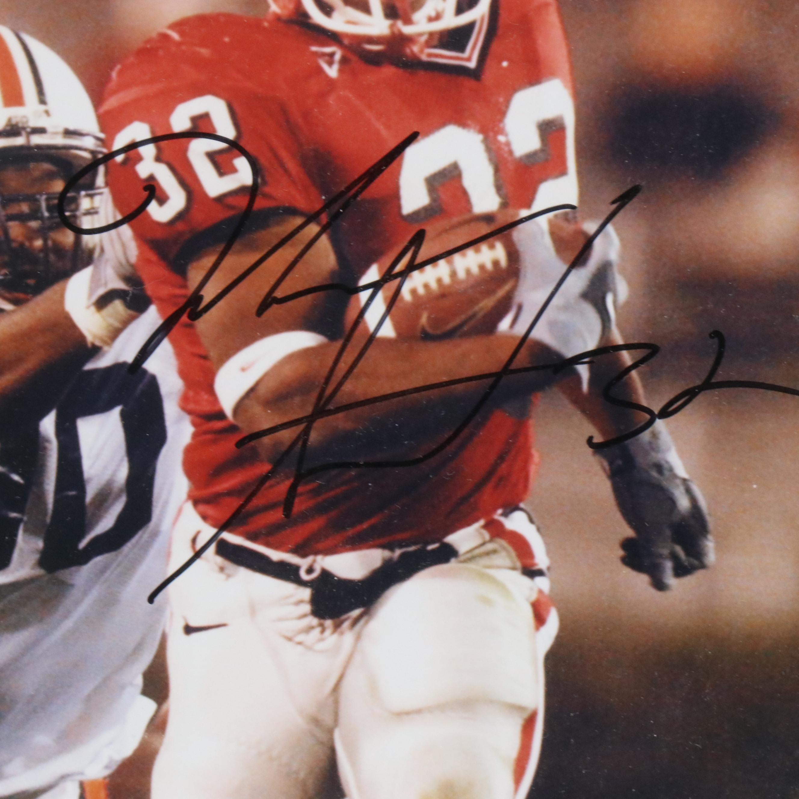 Jasper Sanks Game Used Georgia Bulldogs Football Jersey with More