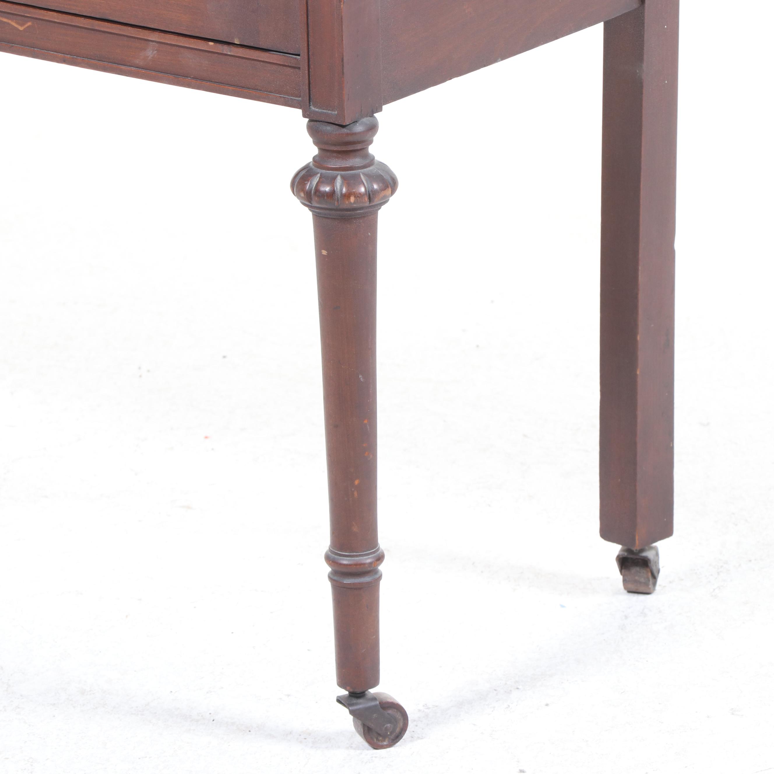 Louis XVI Style Mahogany Display Cabinet, Early 20th Century