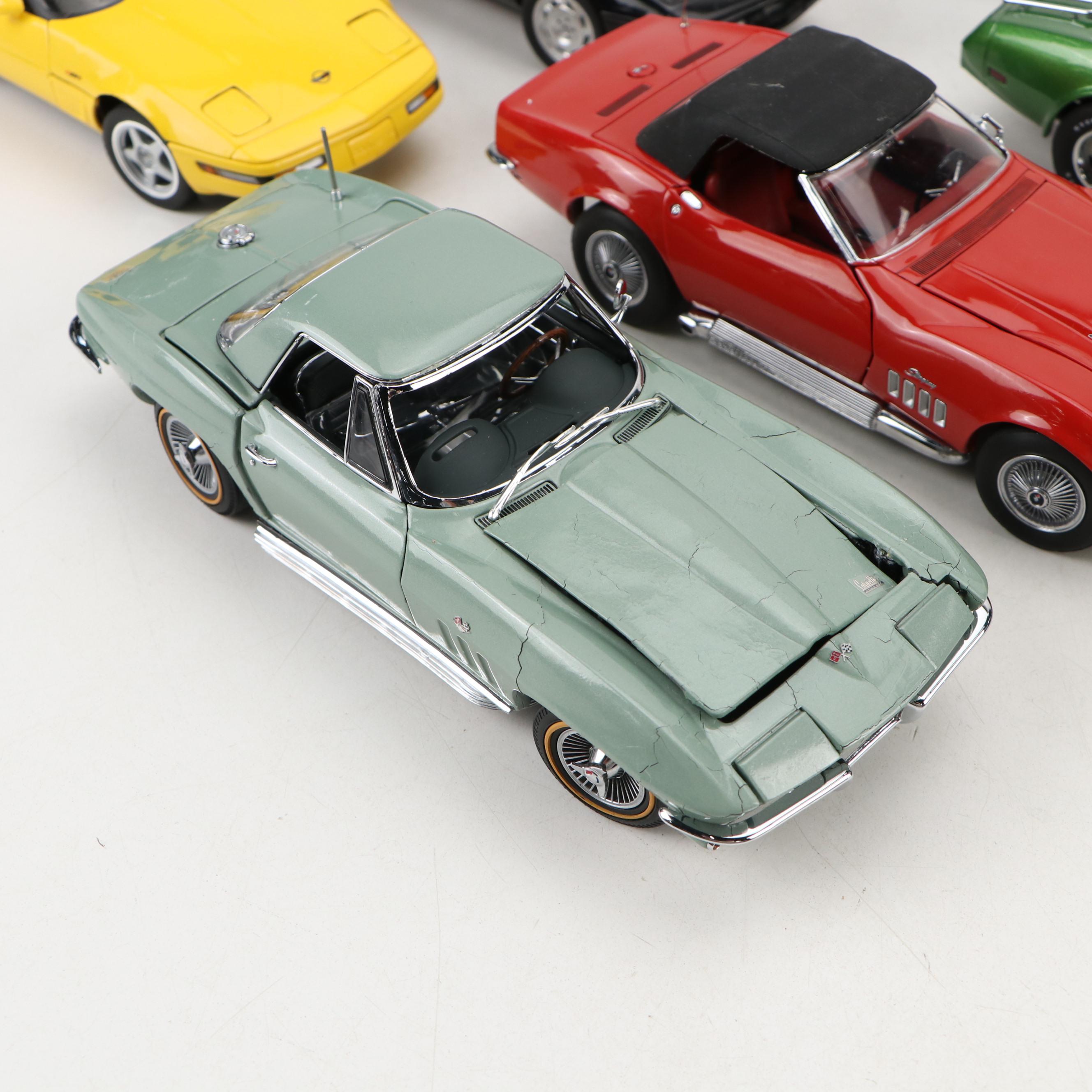 Danbury Mint "1965 Chevrolet Corvette Coupe" and More Model Corvettes