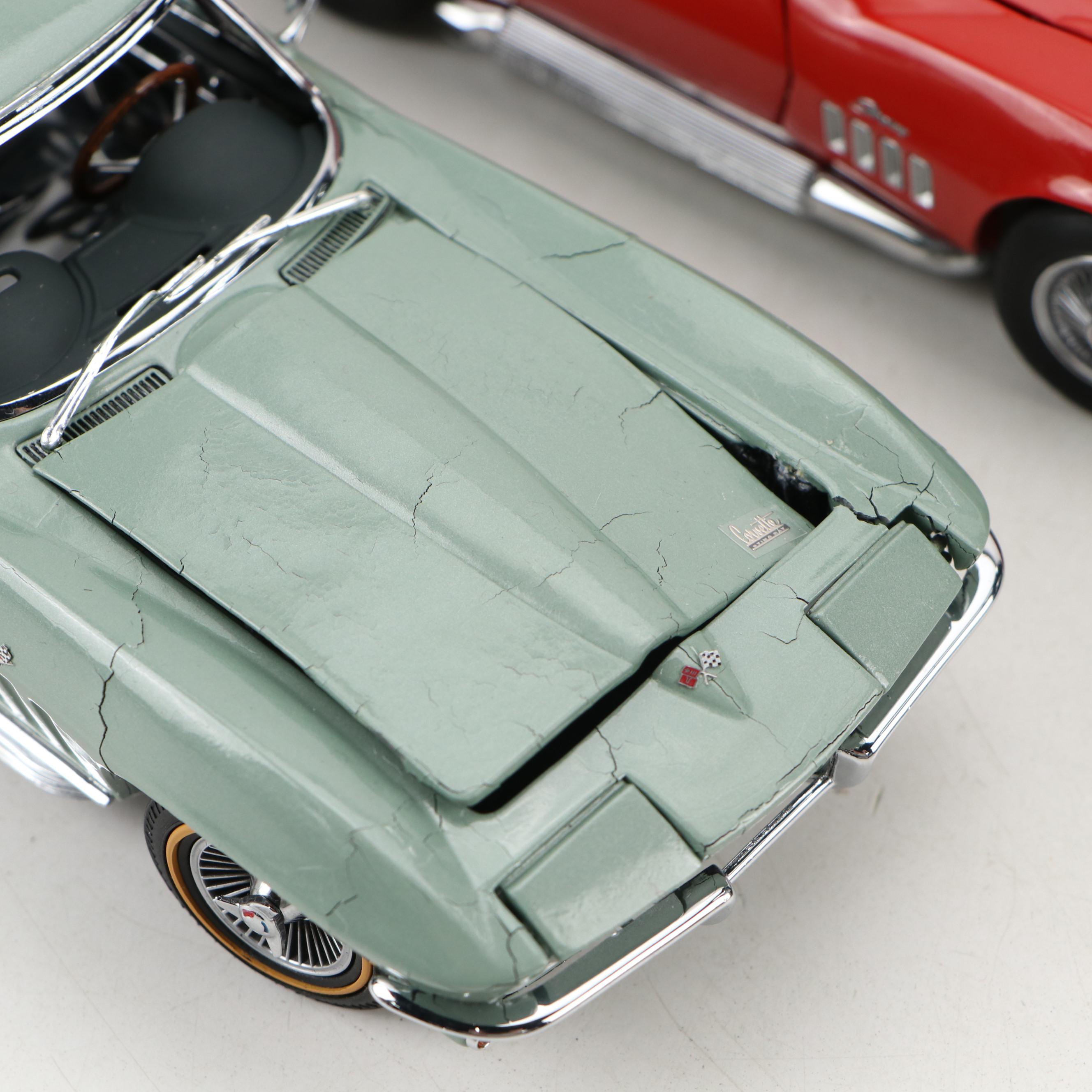 Danbury Mint "1965 Chevrolet Corvette Coupe" and More Model Corvettes