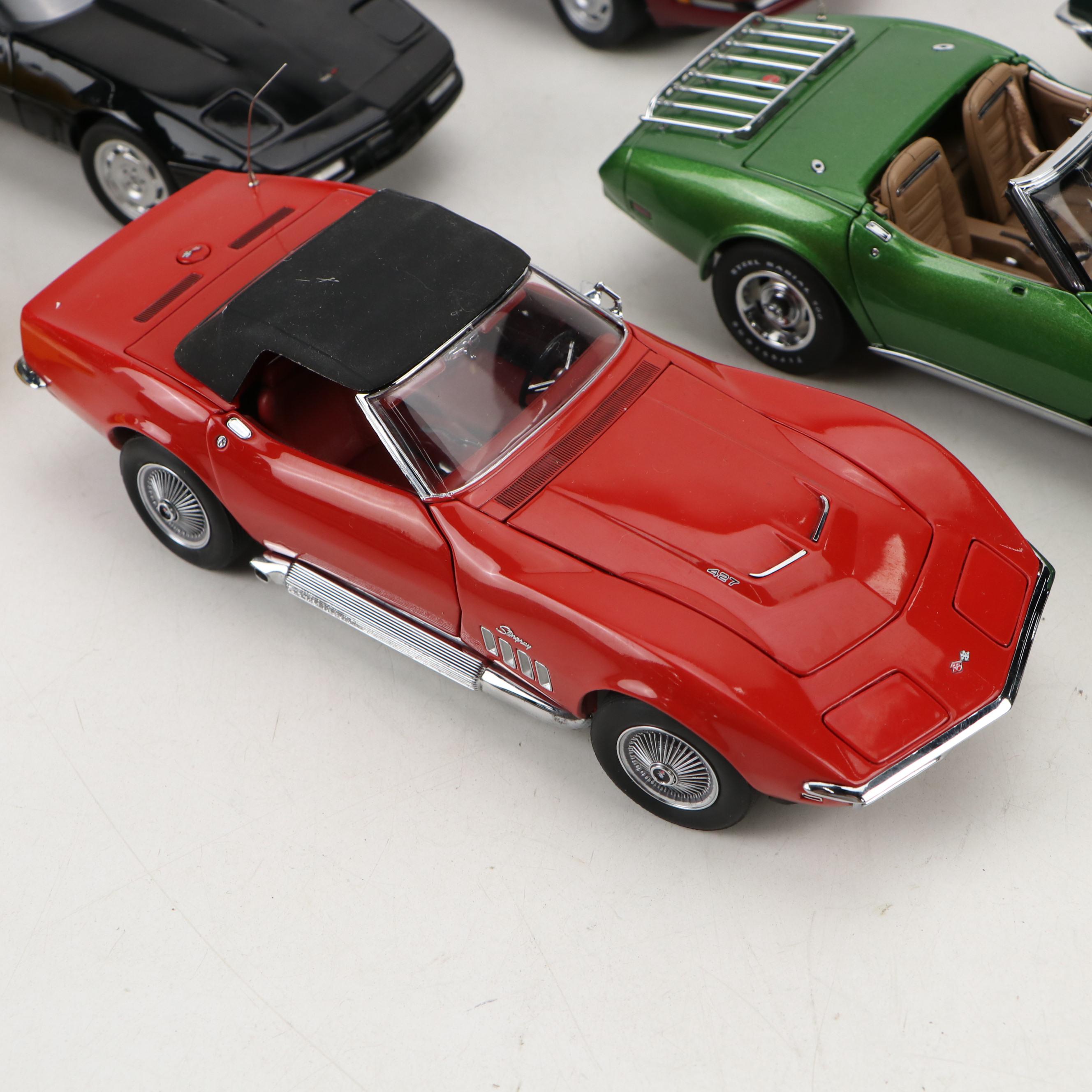 Danbury Mint "1965 Chevrolet Corvette Coupe" and More Model Corvettes