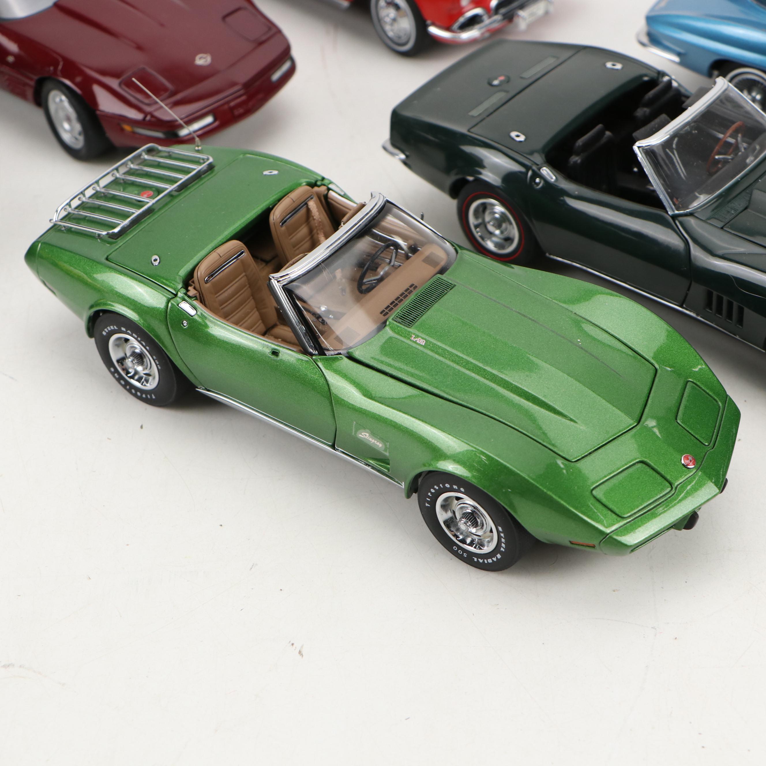 Danbury Mint "1965 Chevrolet Corvette Coupe" and More Model Corvettes