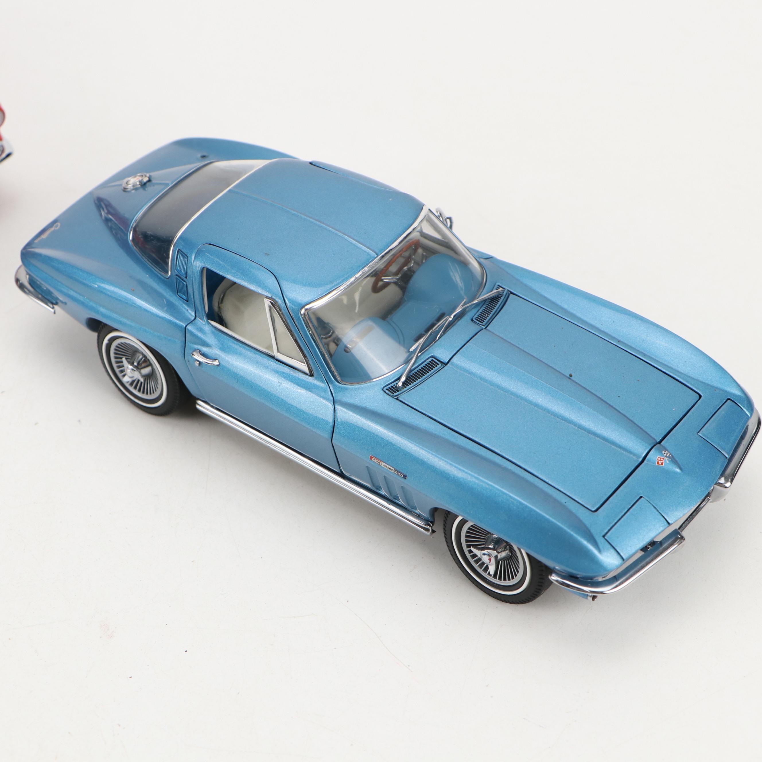 Danbury Mint "1965 Chevrolet Corvette Coupe" and More Model Corvettes