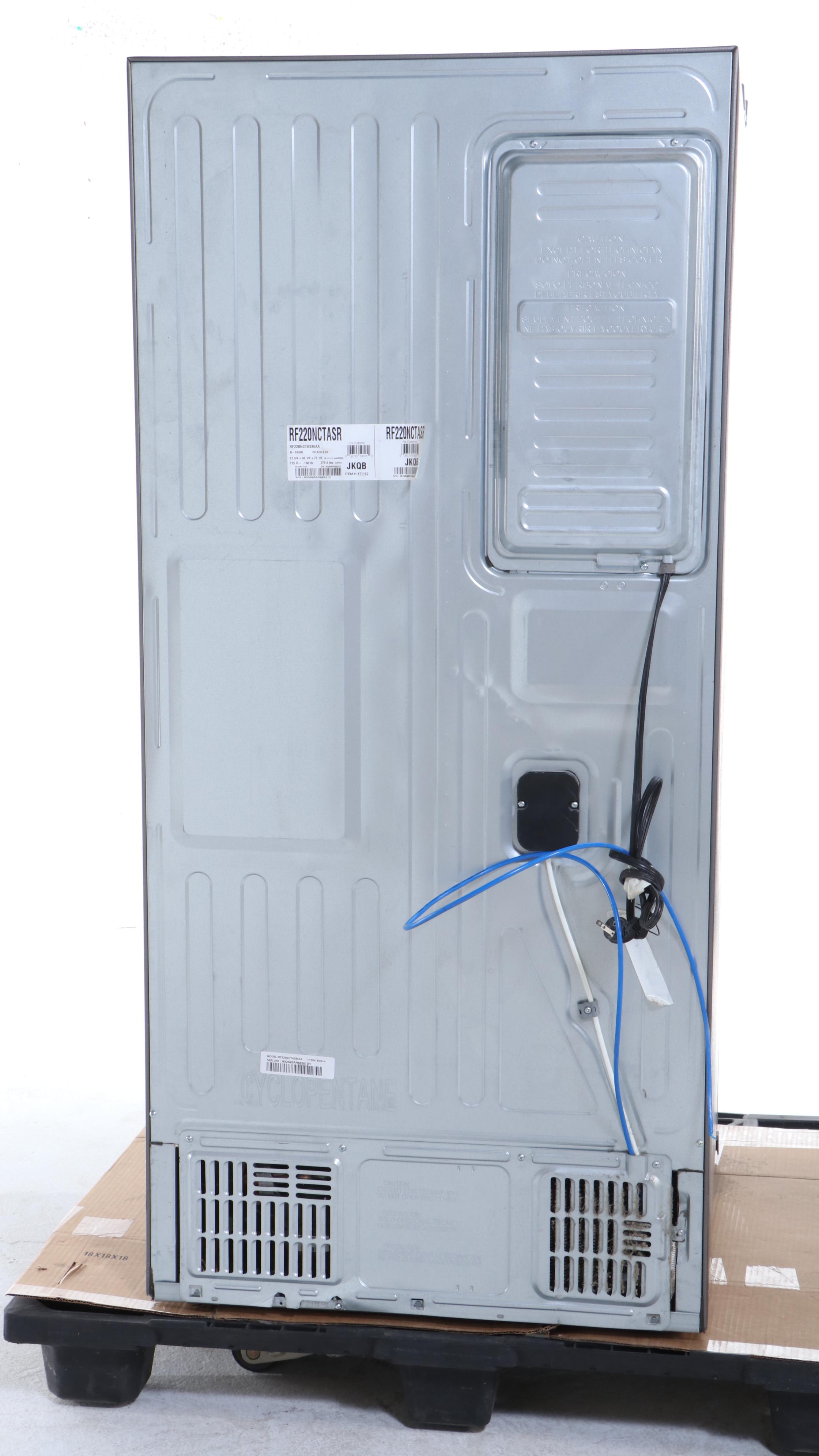 Samsung Stainless Steel French Door Slide-Out Freezer Refrigerator