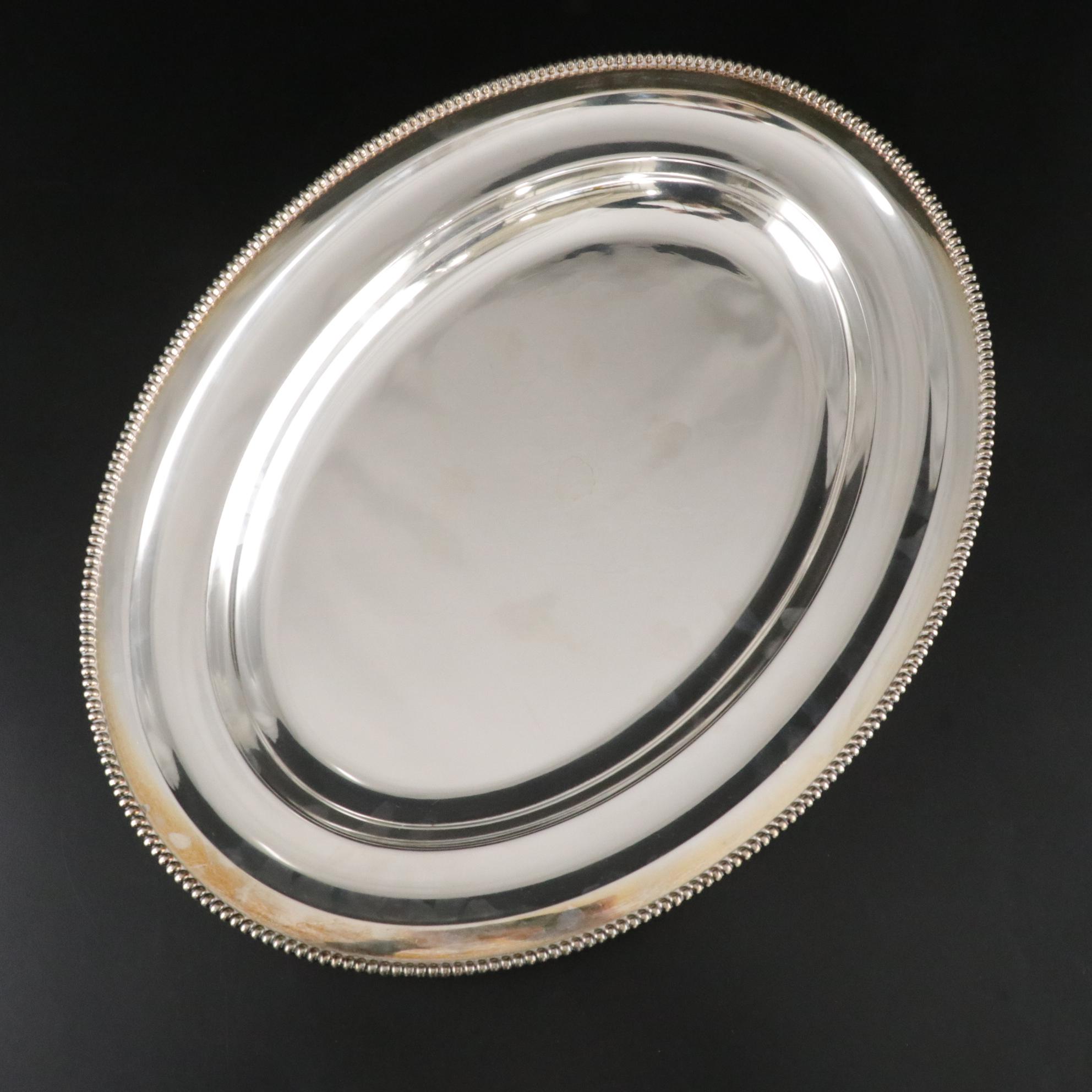 Reed & Barton Silver Soldered Meat Dome, Early to Mid-20th Century