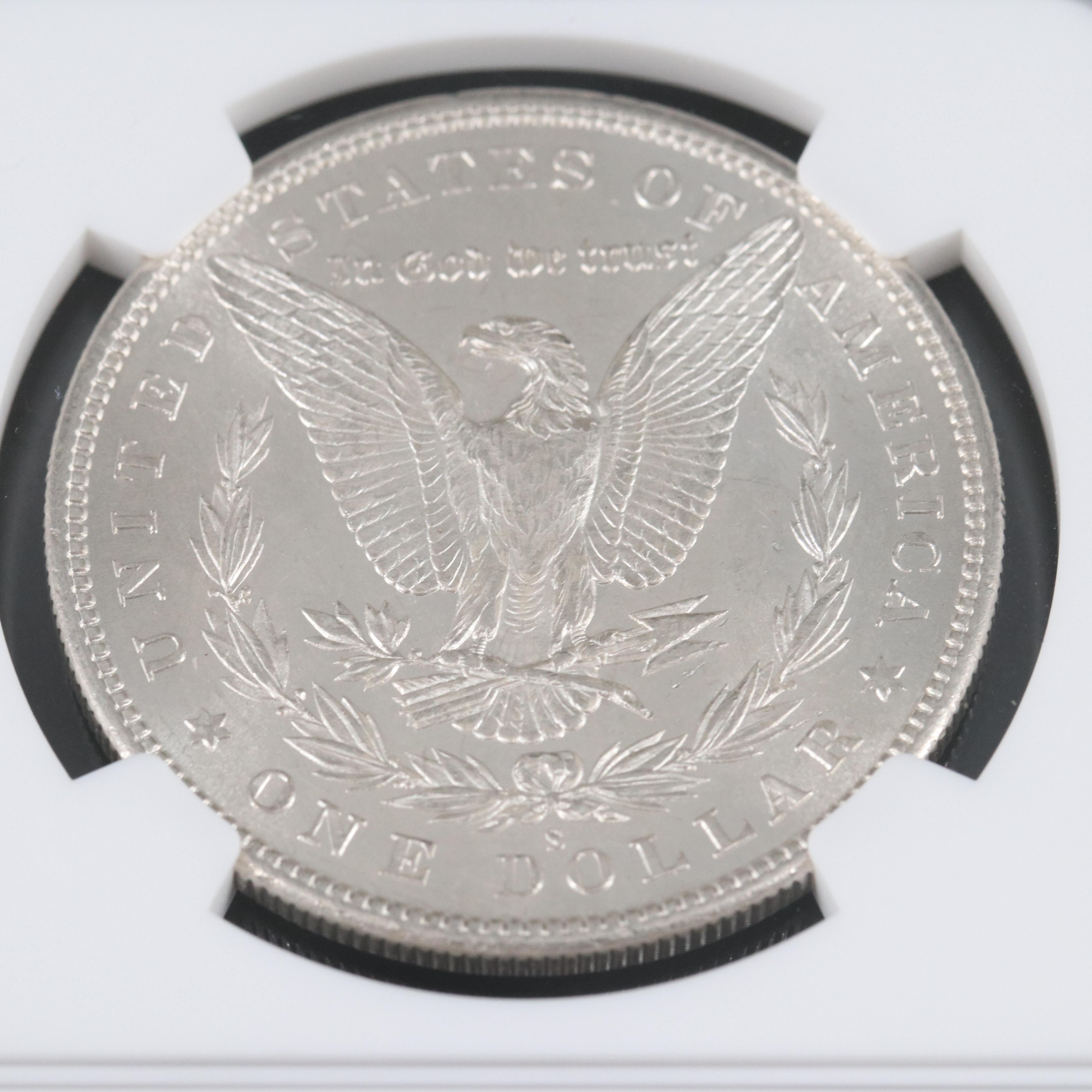 NGC  MS63 1880-S Morgan Silver Dollar