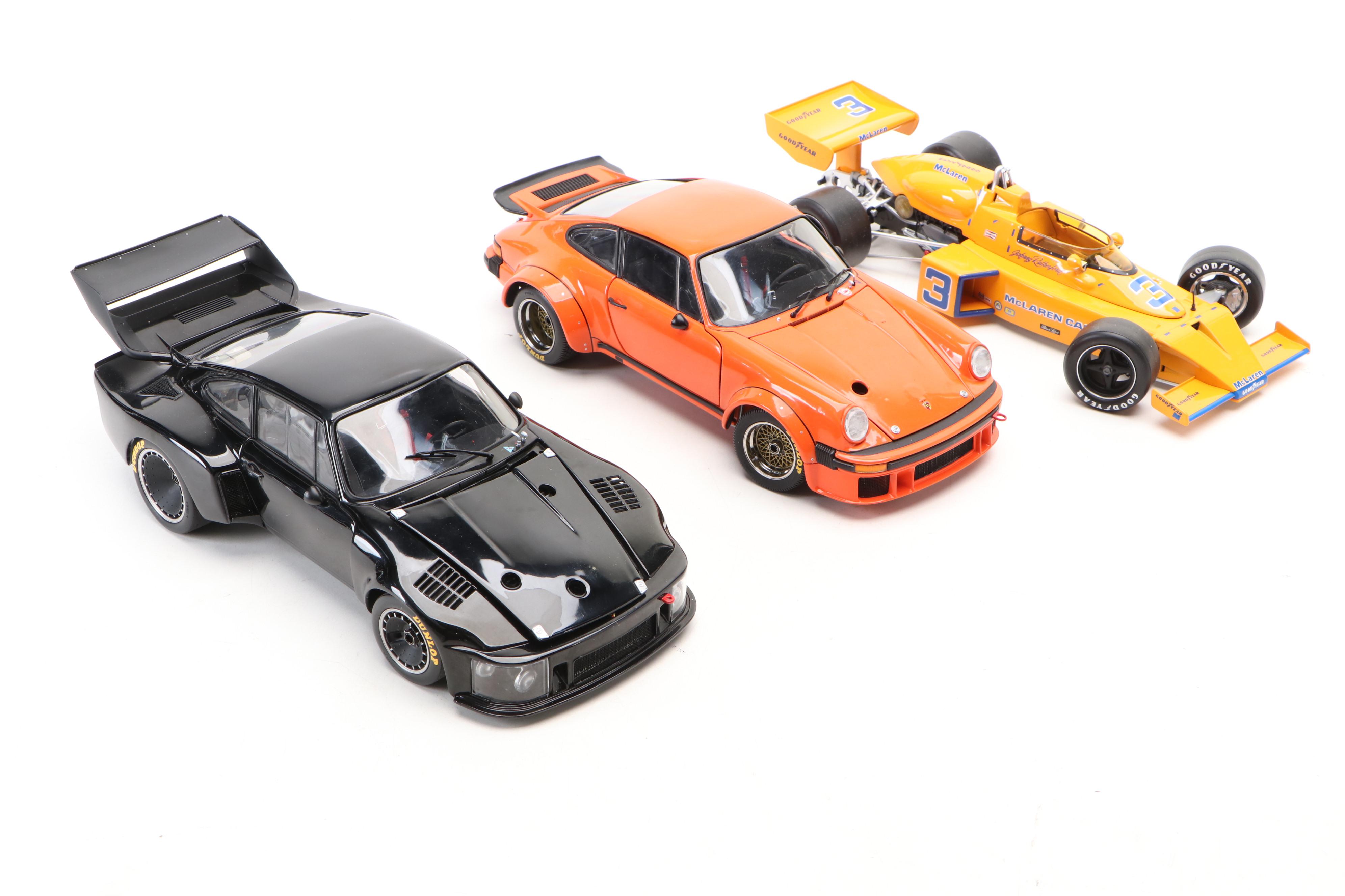 Exoto Racing Legends "Porsche" and Carousel 1 Model Cars