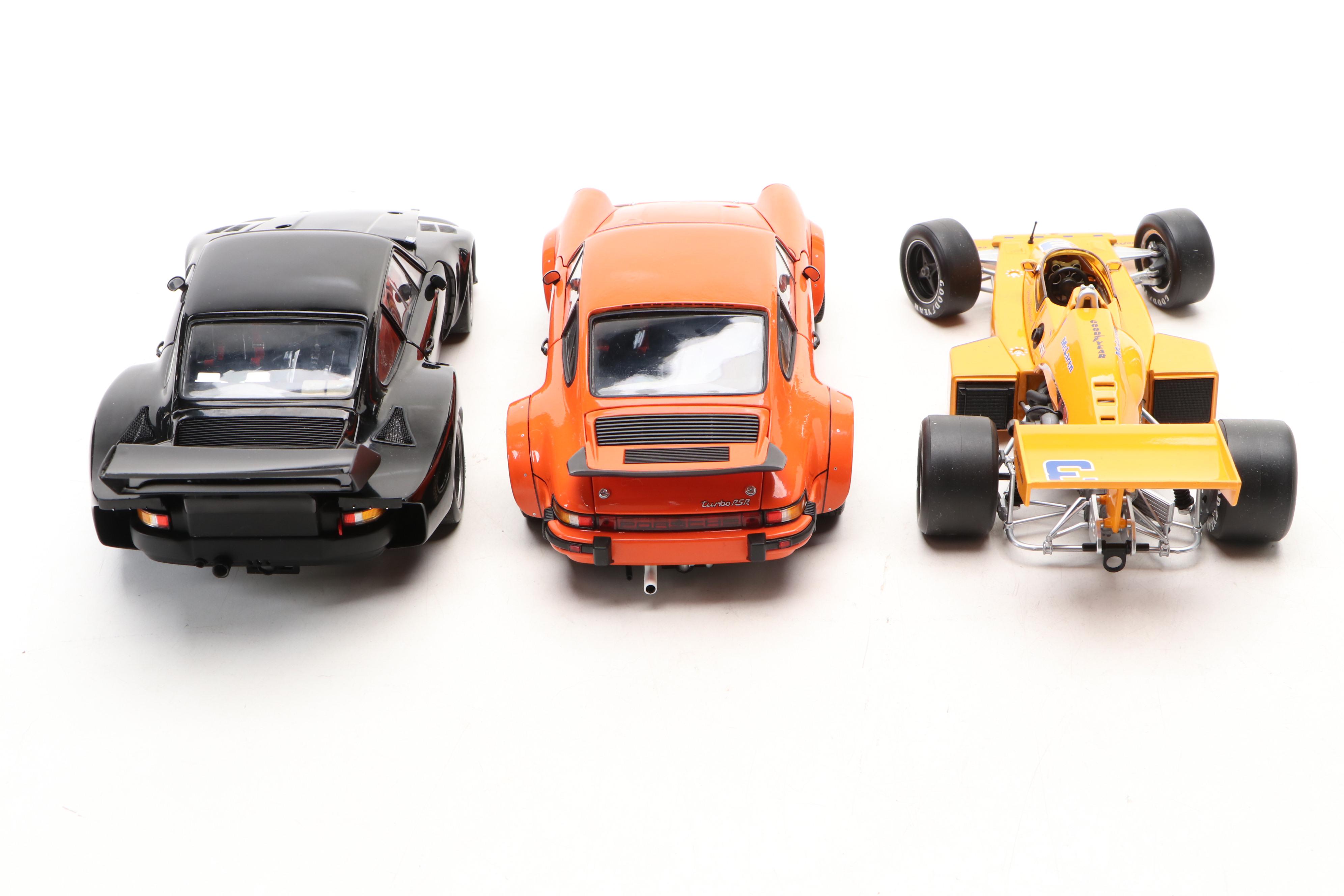 Exoto Racing Legends "Porsche" and Carousel 1 Model Cars