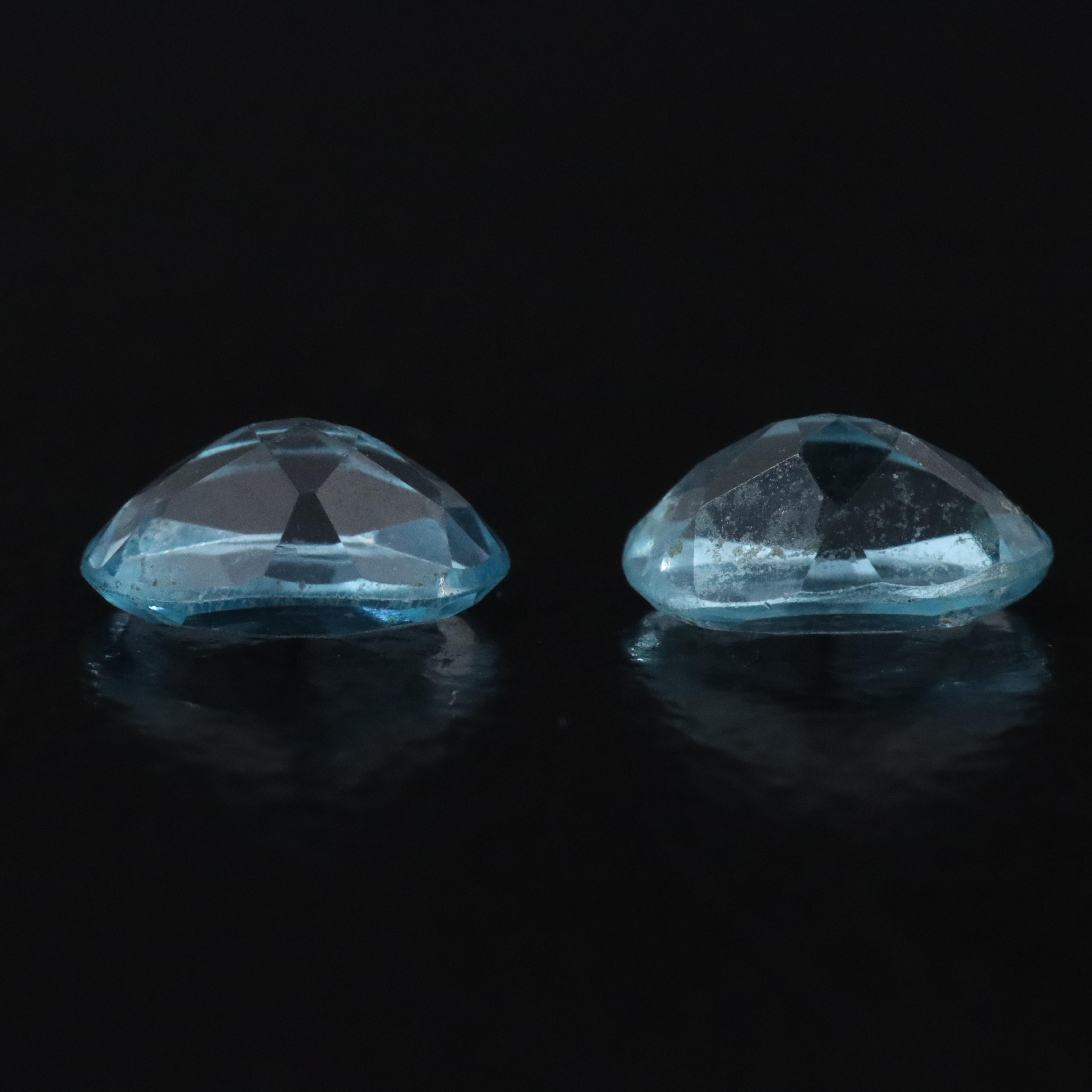 Loose 1.10 CTW Topaz Pair