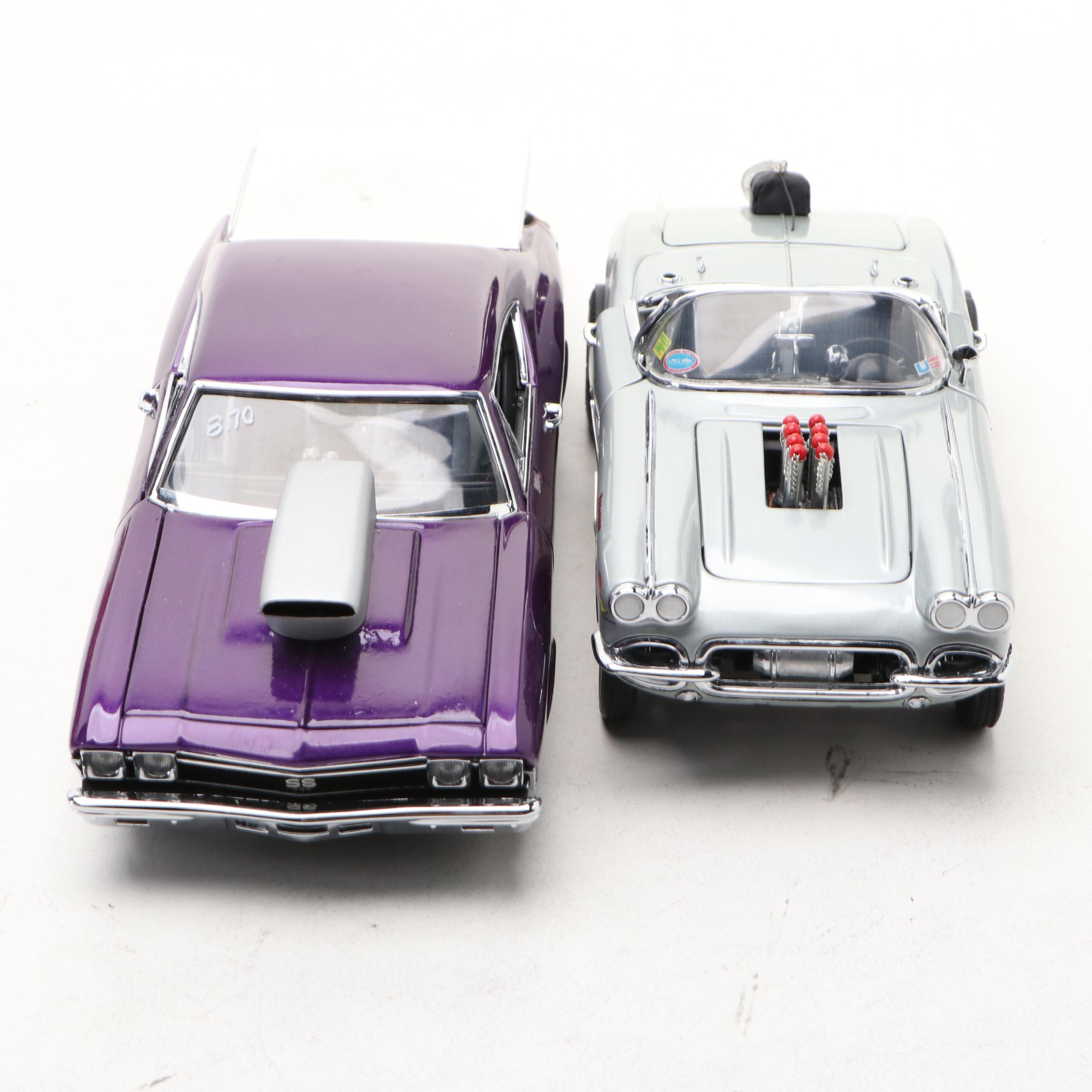 Danbury Mint "1963 Corvette Pro Mod," "1968 Chevelle Pro Street" and More Cars