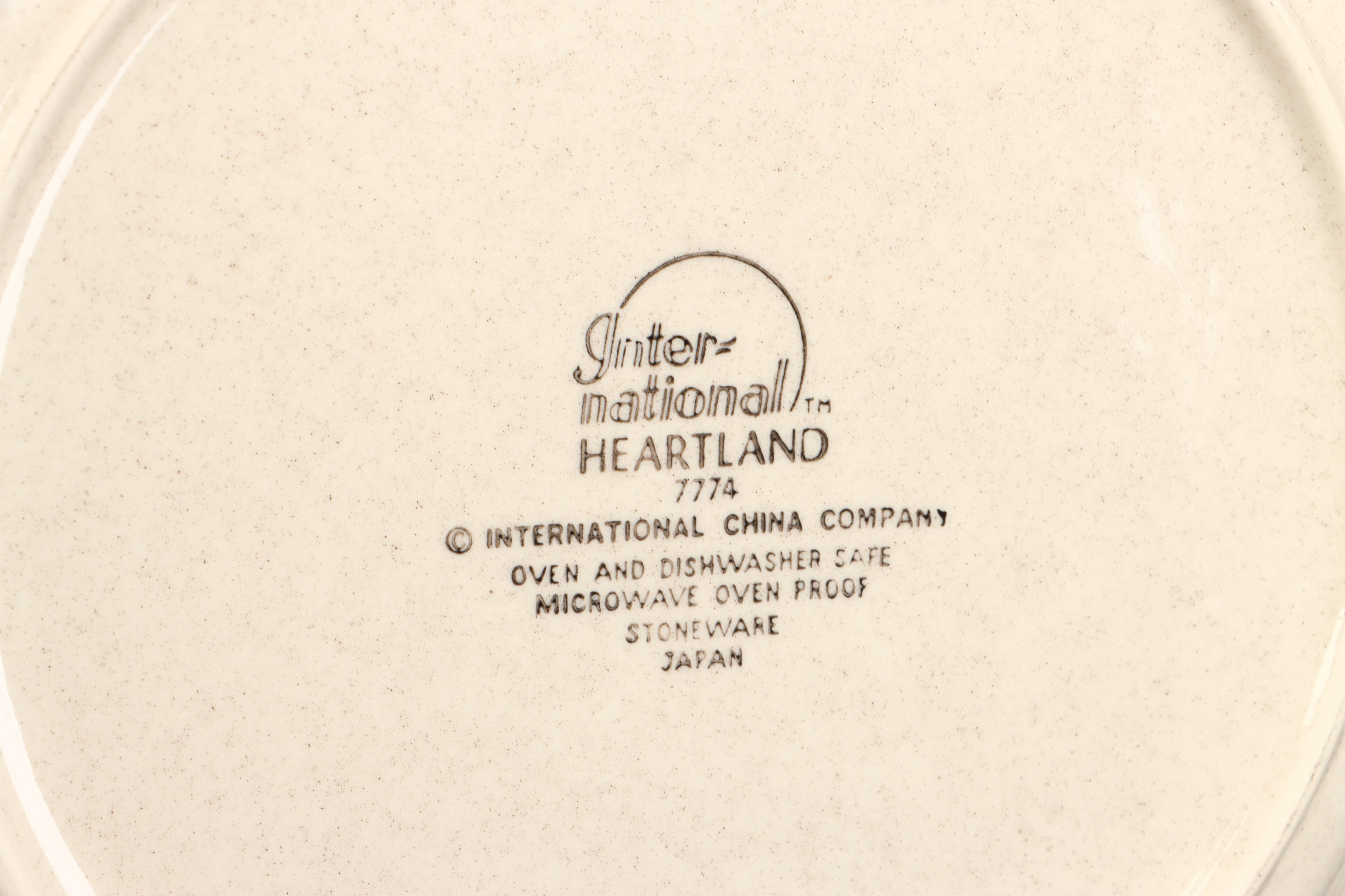 International "Heartland" Stoneware Dinnerware and Accessories