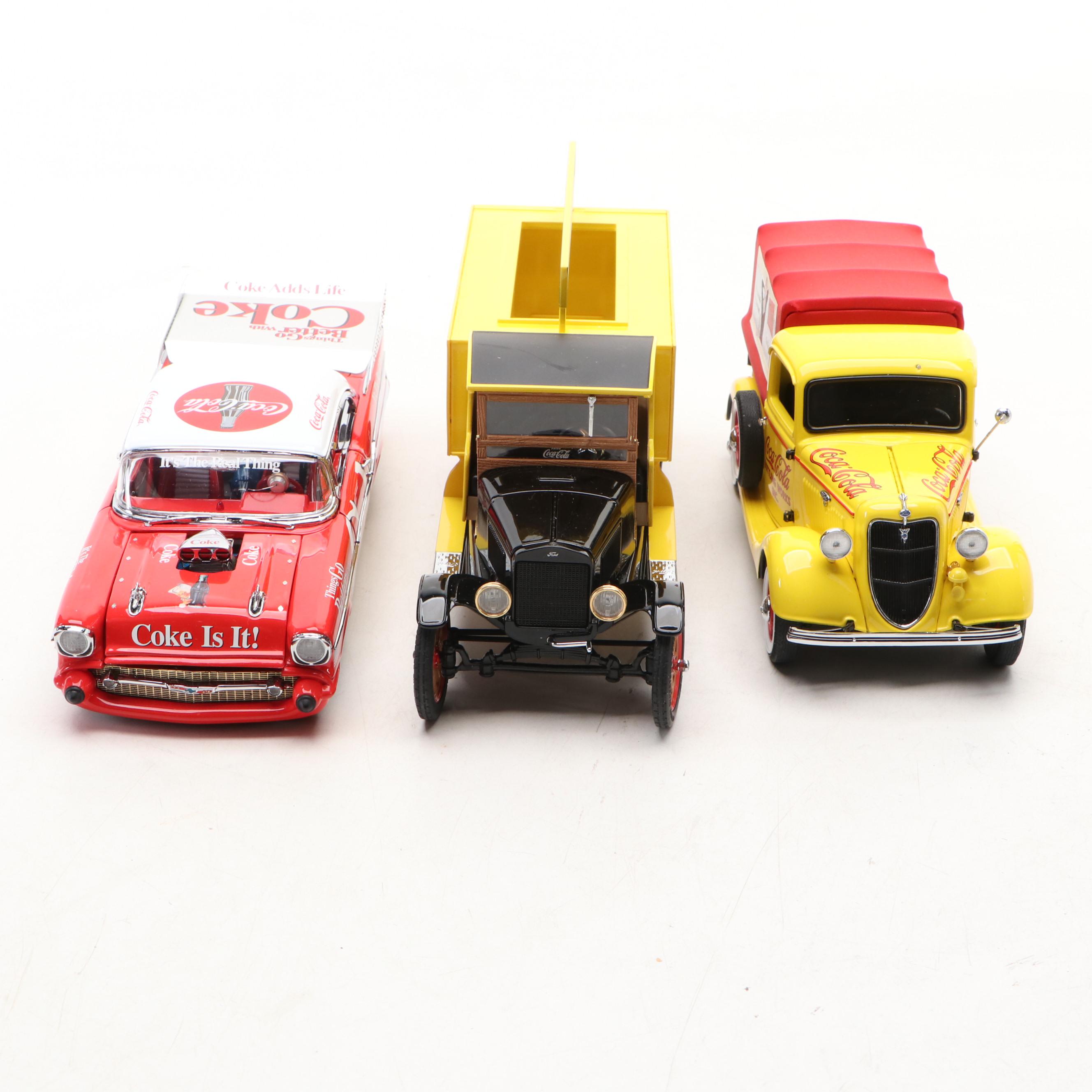 Coca-Cola "1963 Coca-Cola Corvette Pro Mod" and More Diecast Toy Cars