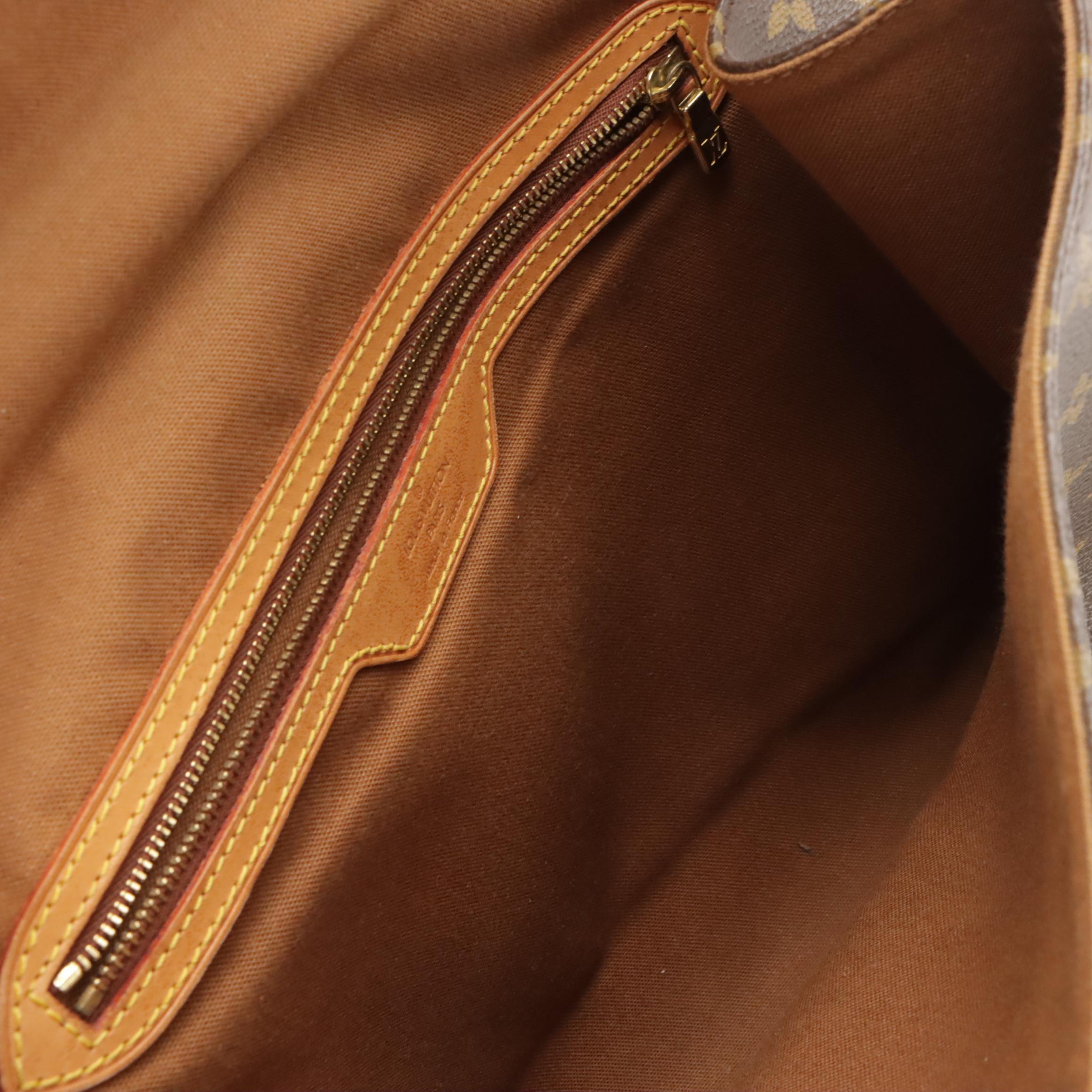 Louis Vuitton Bel Air Handbag in Monogram Canvas and Leather