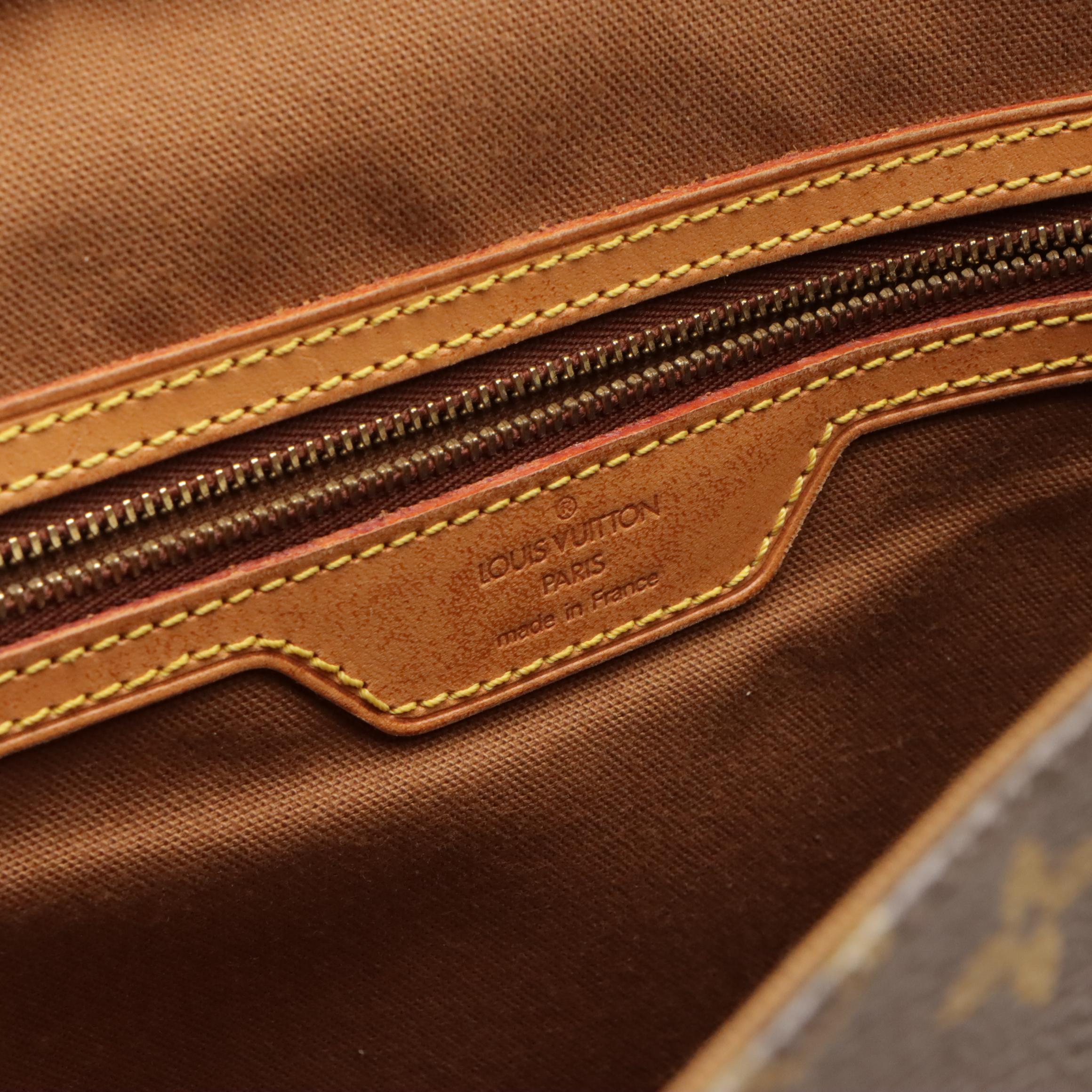 Louis Vuitton Bel Air Handbag in Monogram Canvas and Leather