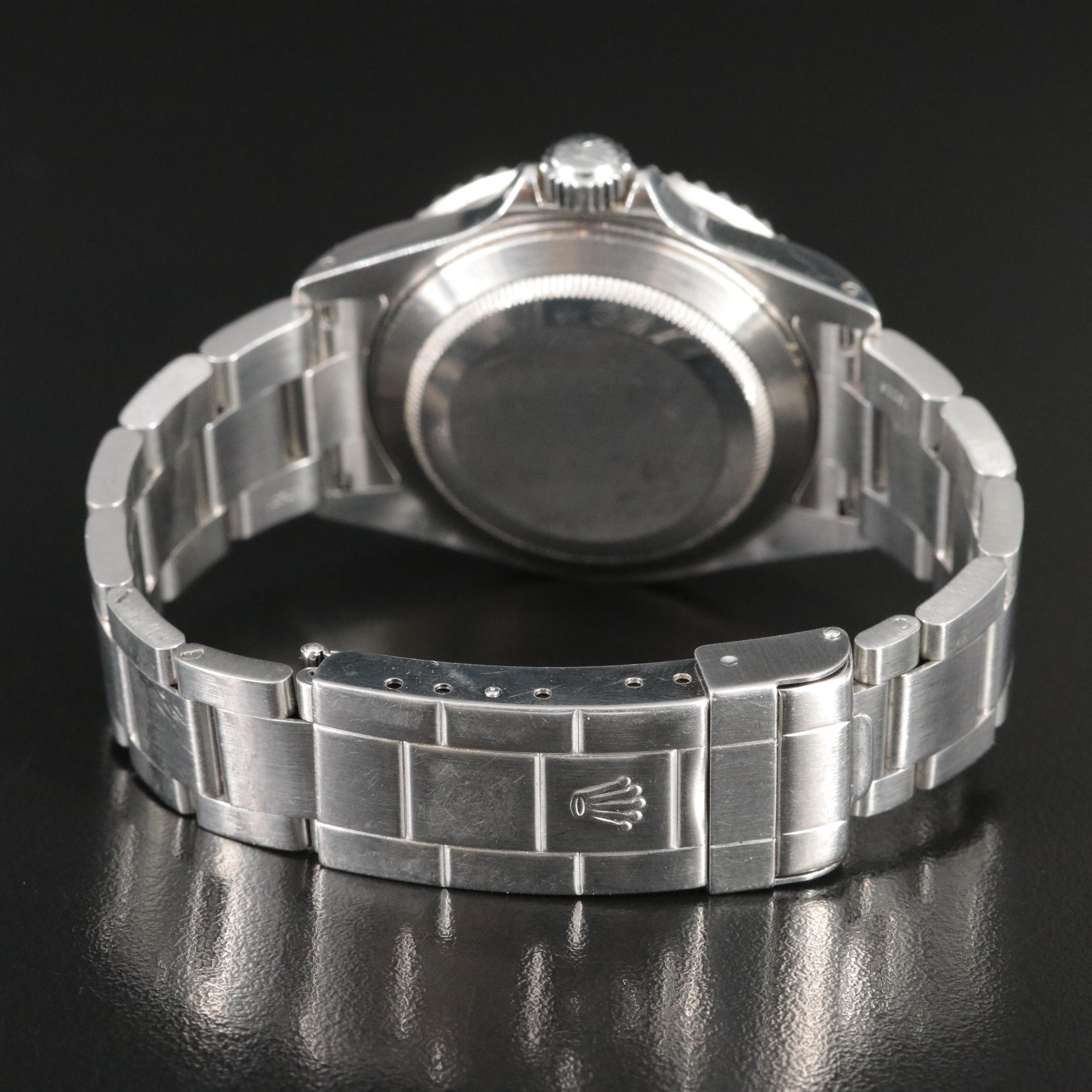 2001 Rolex Submariner Date Stainless Steel Watch