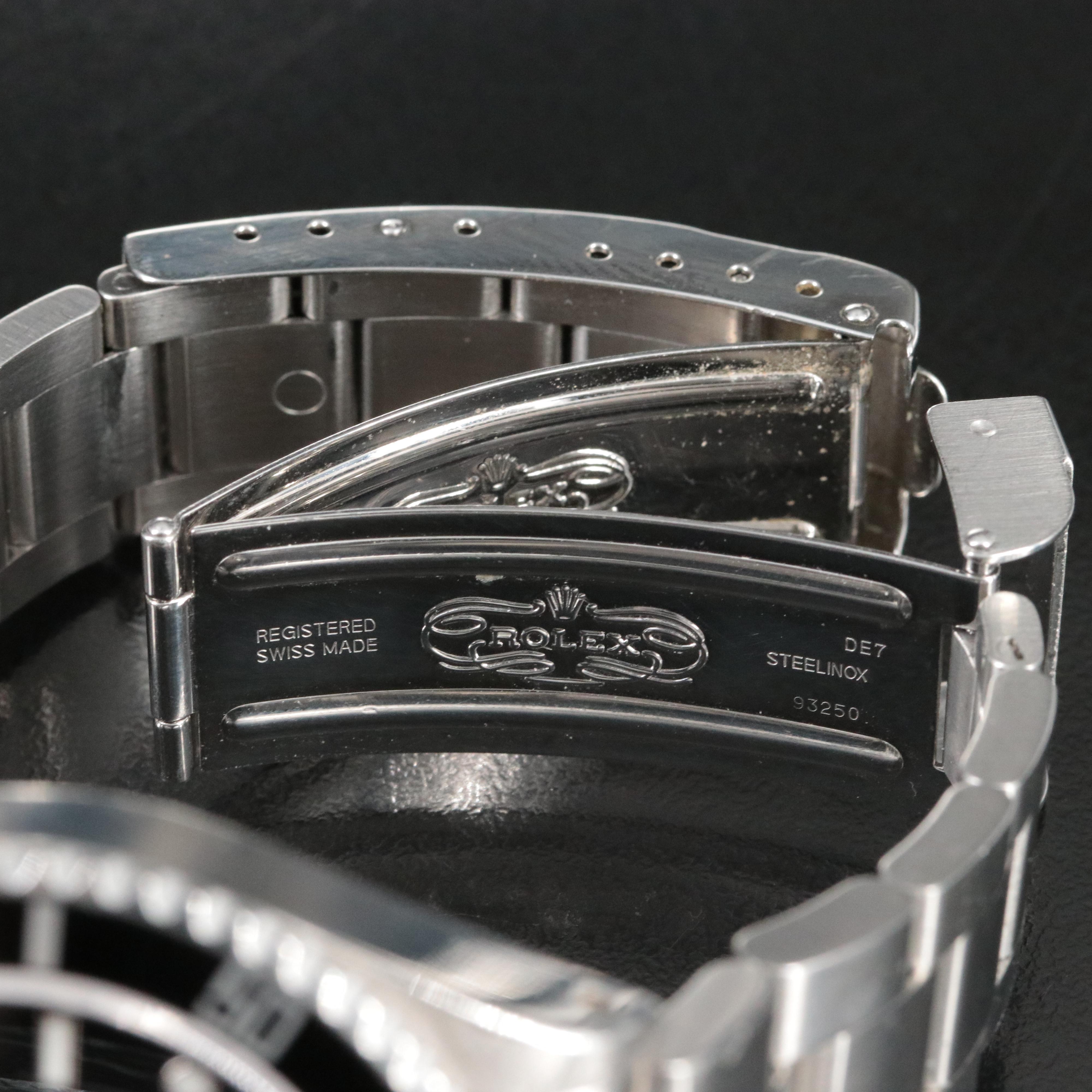 2001 Rolex Submariner Date Stainless Steel Watch