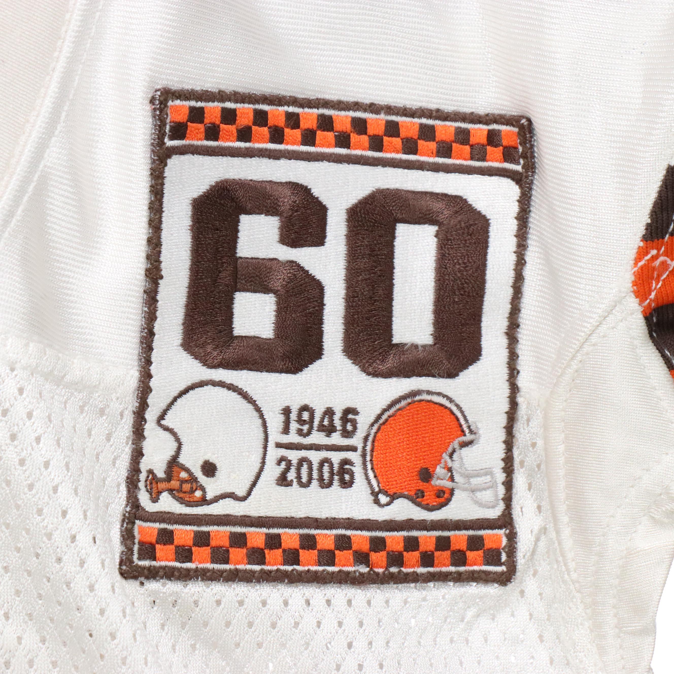 Lennie Friedman with Other Game Worn and Player Issued Cleveland Browns Jerseys