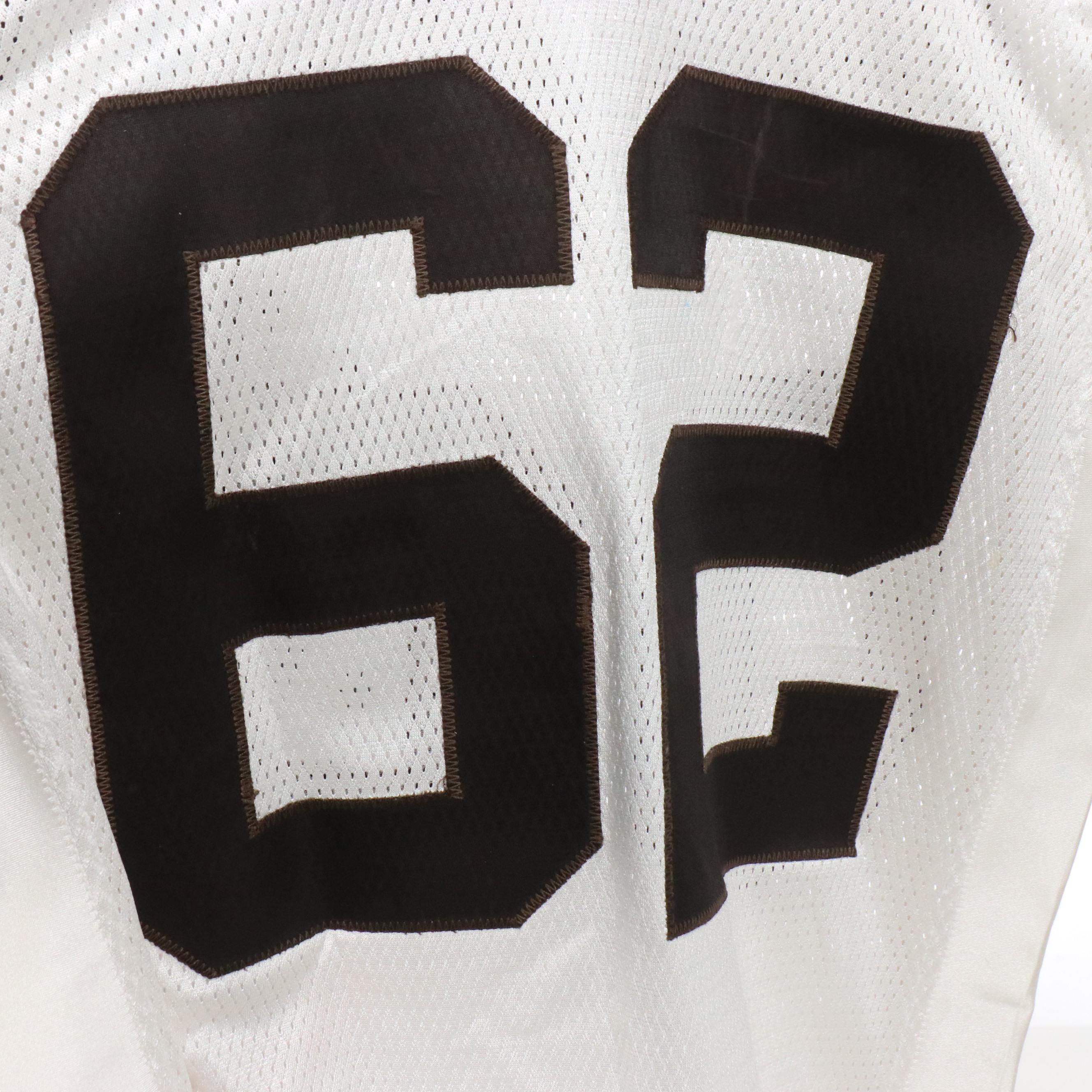 Lennie Friedman with Other Game Worn and Player Issued Cleveland Browns Jerseys