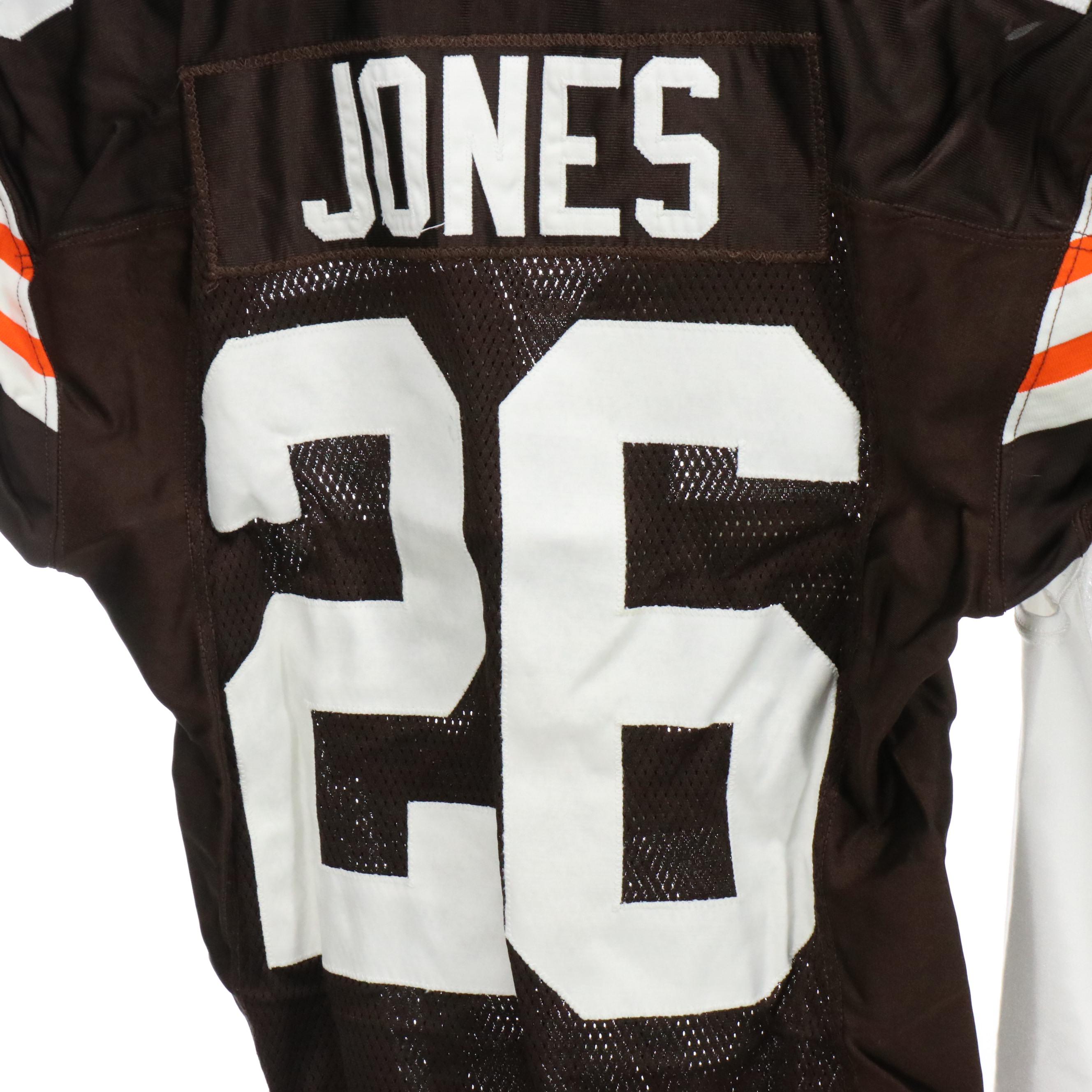 Lennie Friedman with Other Game Worn and Player Issued Cleveland Browns Jerseys