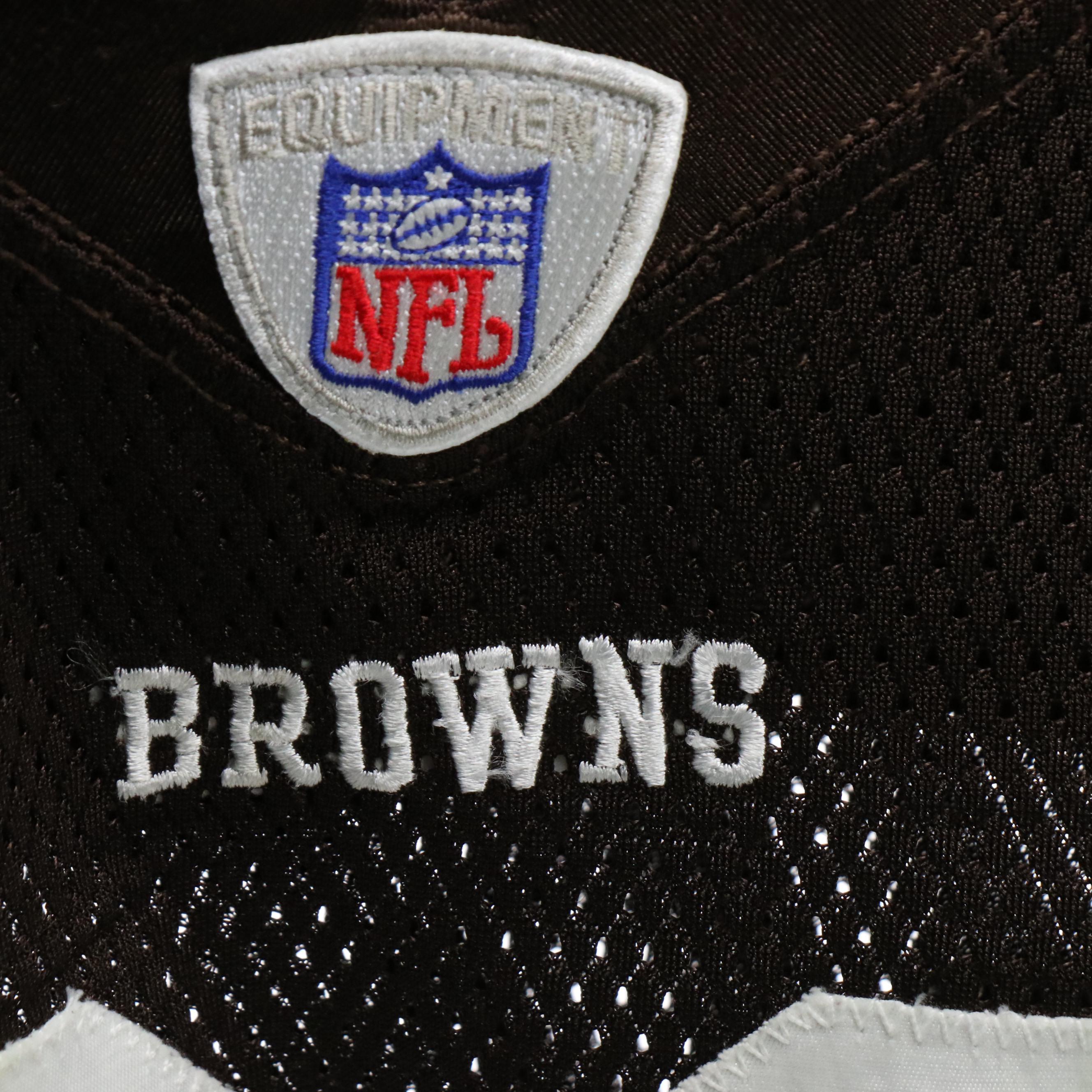 Lennie Friedman with Other Game Worn and Player Issued Cleveland Browns Jerseys