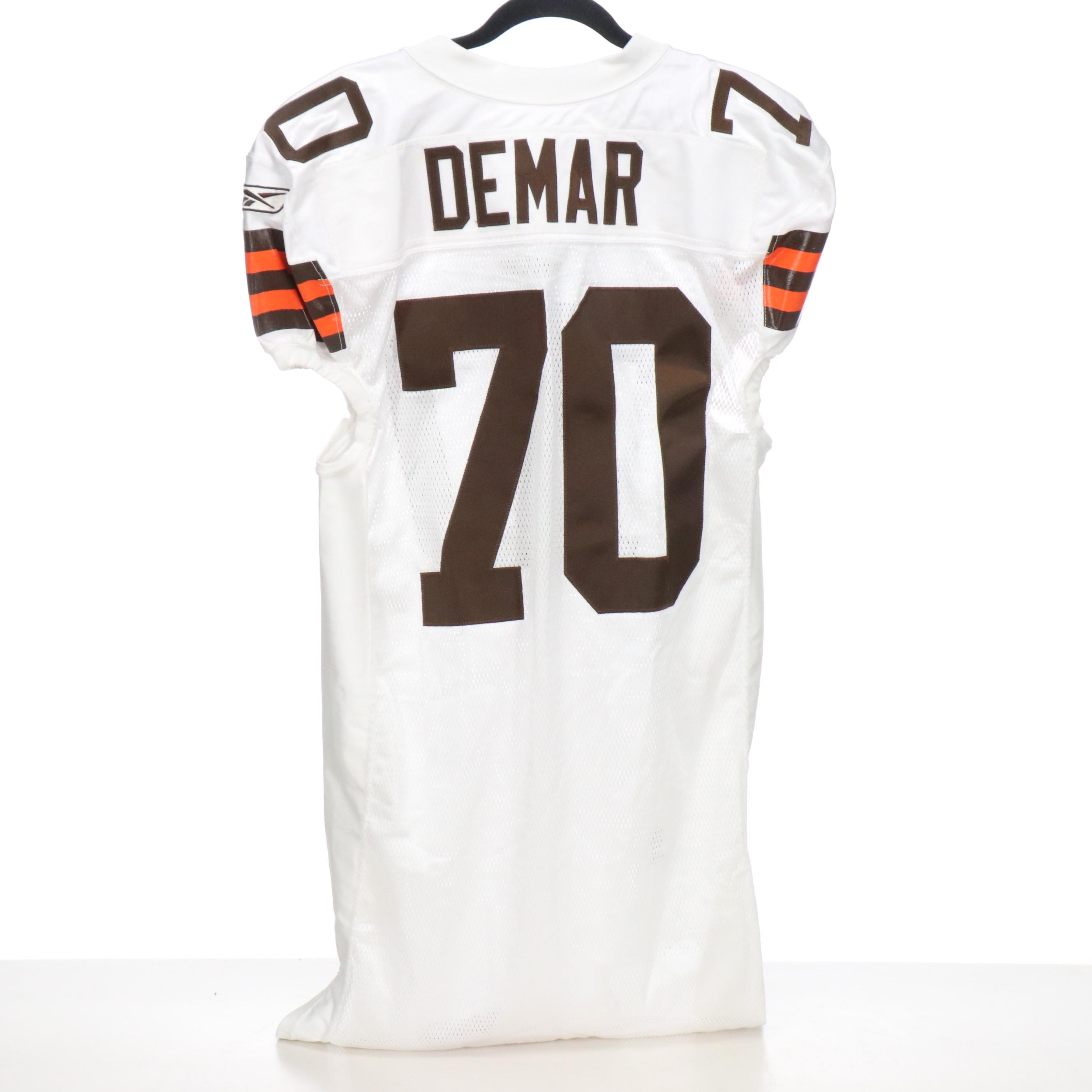 Lennie Friedman with Other Game Worn and Player Issued Cleveland Browns Jerseys