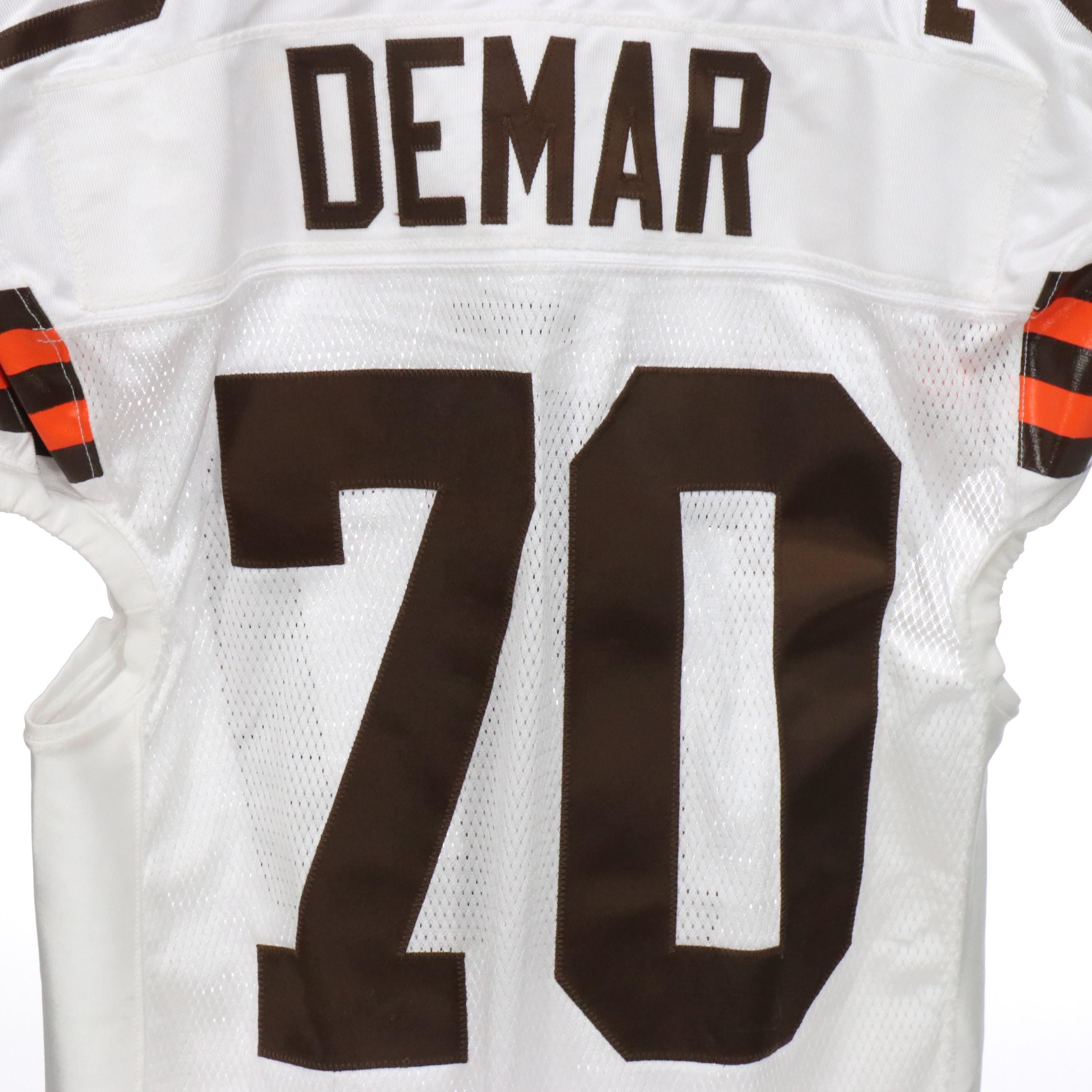 Lennie Friedman with Other Game Worn and Player Issued Cleveland Browns Jerseys